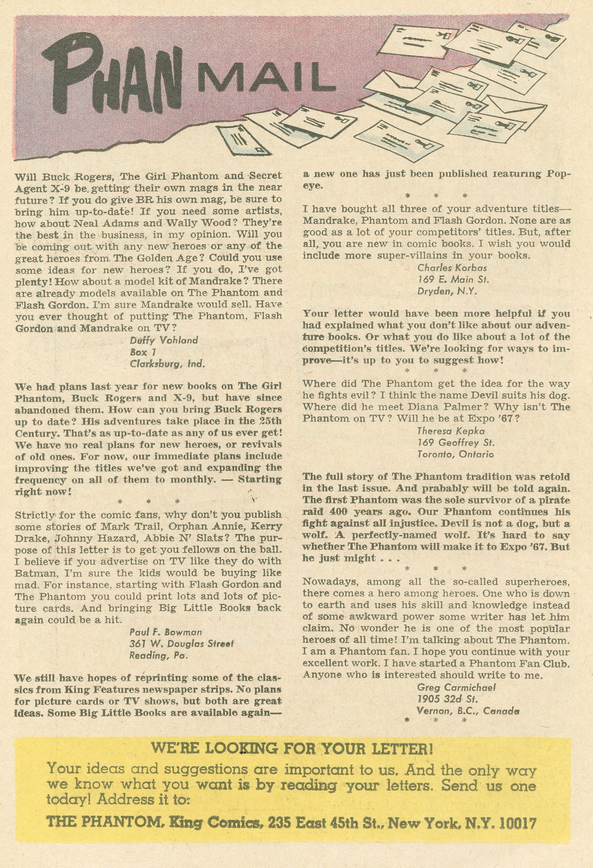 Read online The Phantom (1966) comic -  Issue #23 - 15