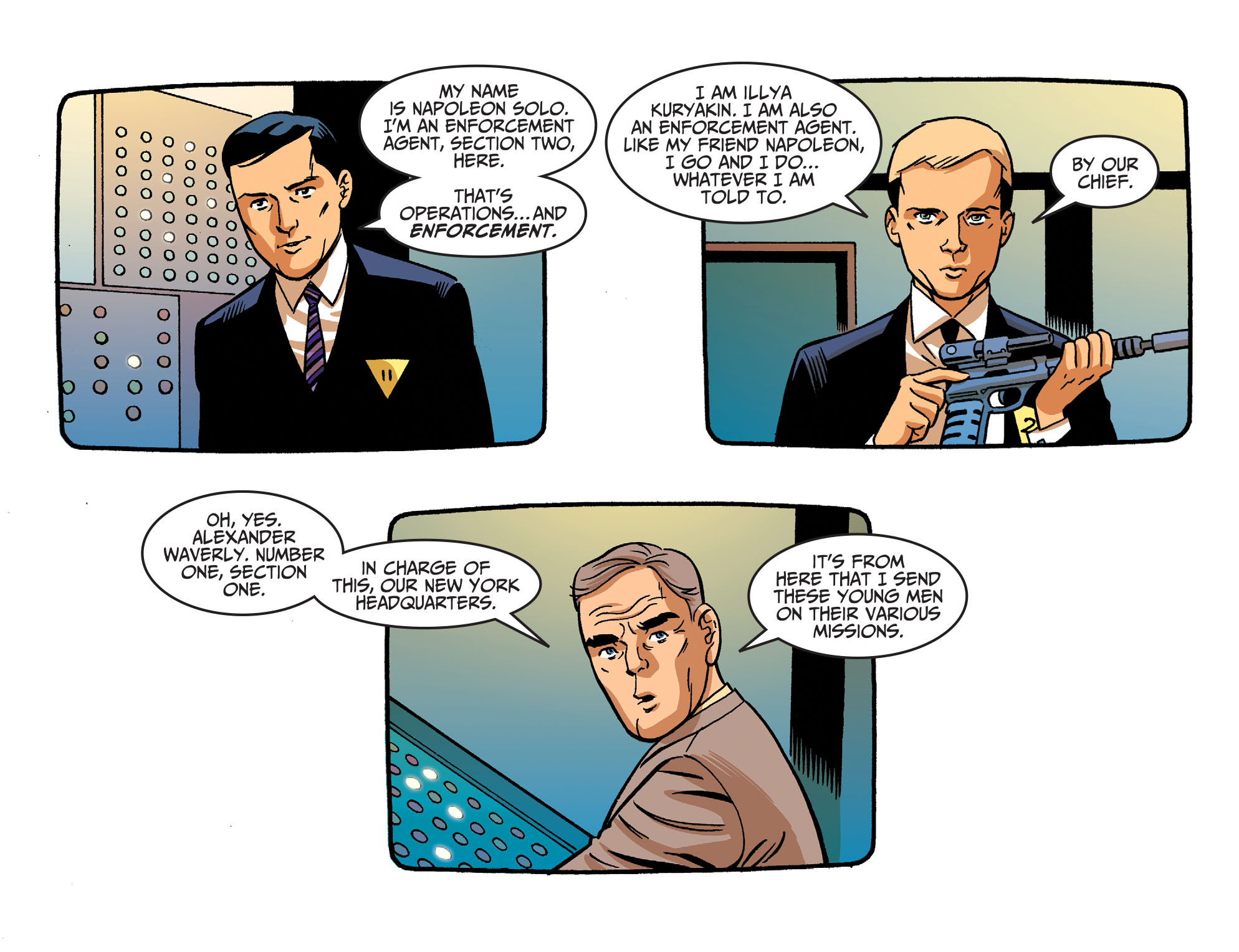 Read online Batman '66 Meets the Man from U.N.C.L.E. comic -  Issue #3 - 11