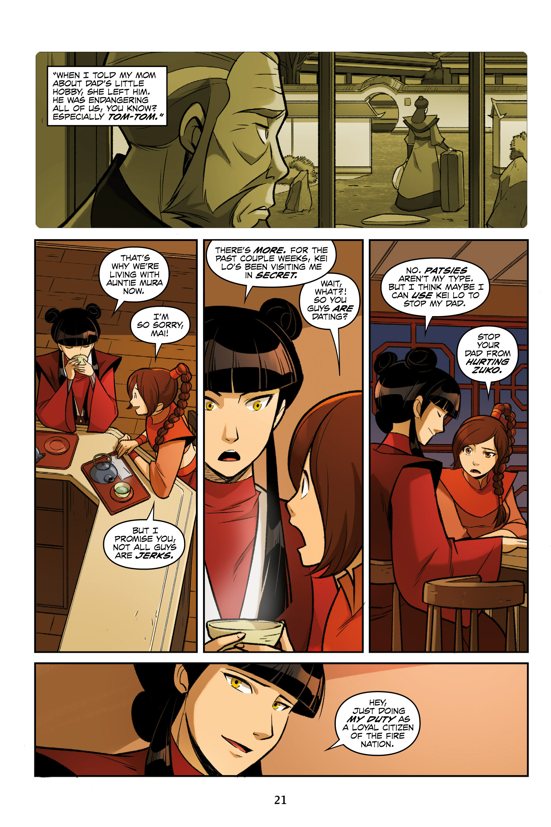 Read online Nickelodeon Avatar: The Last Airbender - Smoke and Shadow comic -  Issue # Part 1 - 21