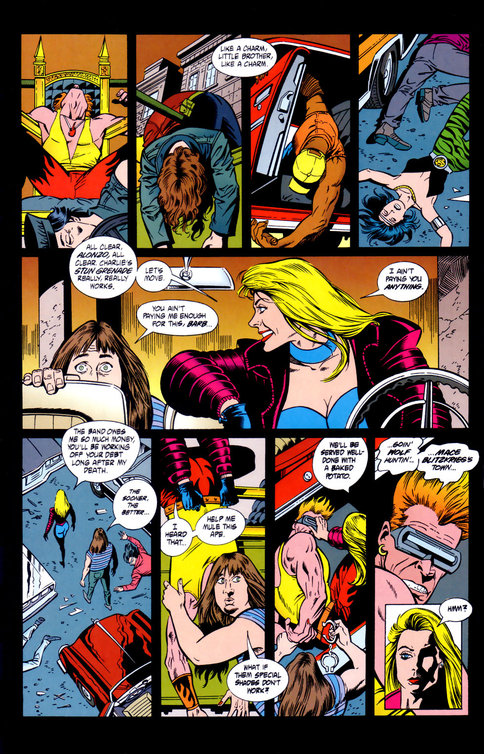 Read online Comics' Greatest World: Steel Harbor comic -  Issue #1 - 8