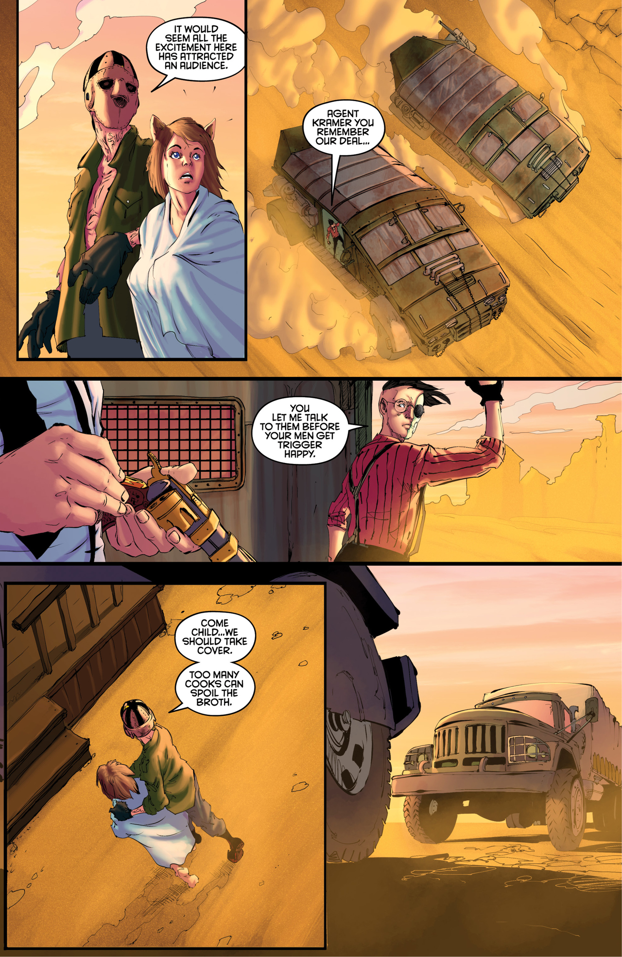 Read online Broken Gargoyles comic -  Issue #3 - 15