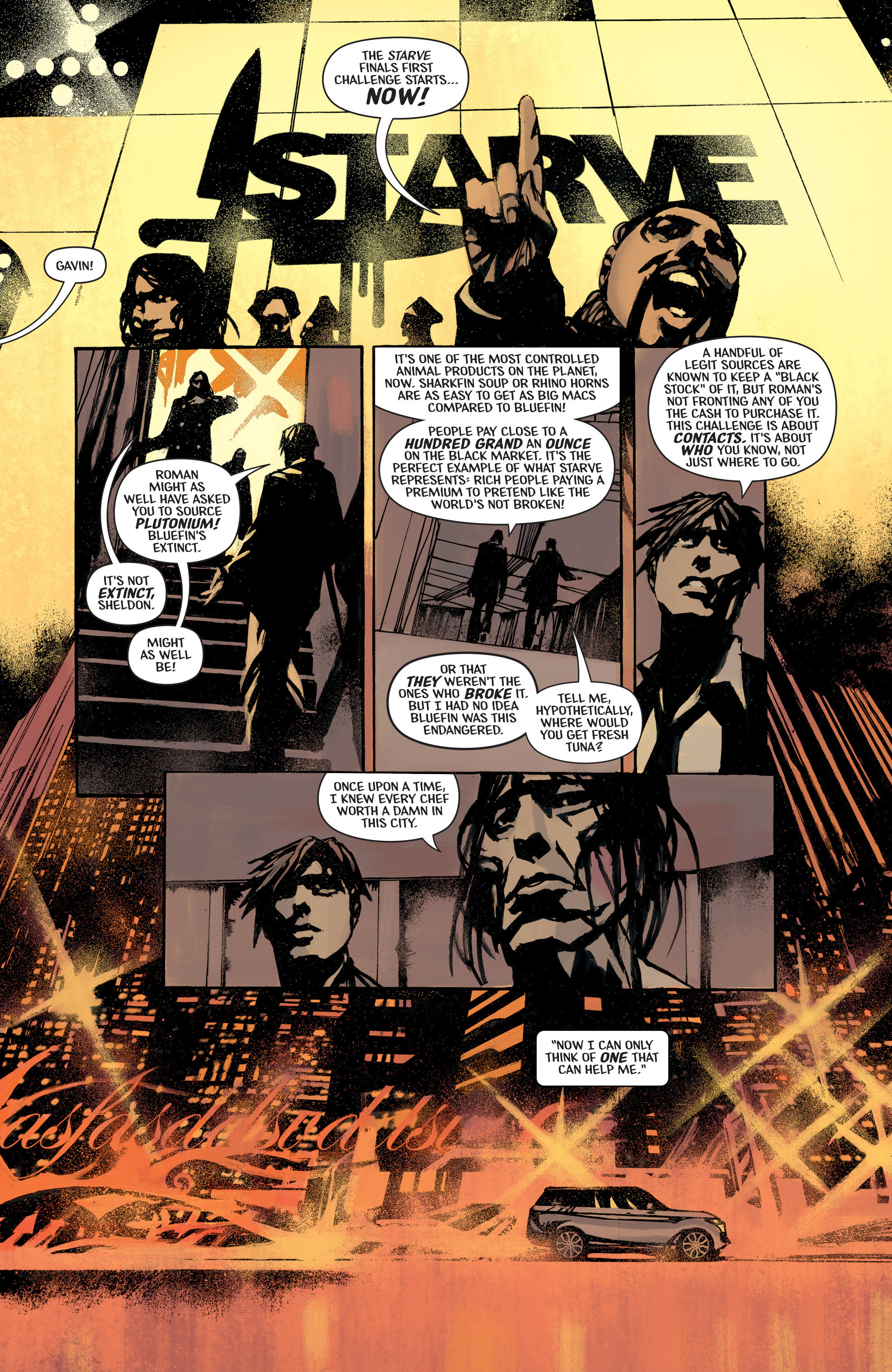 Read online Starve comic -  Issue #2 - 13