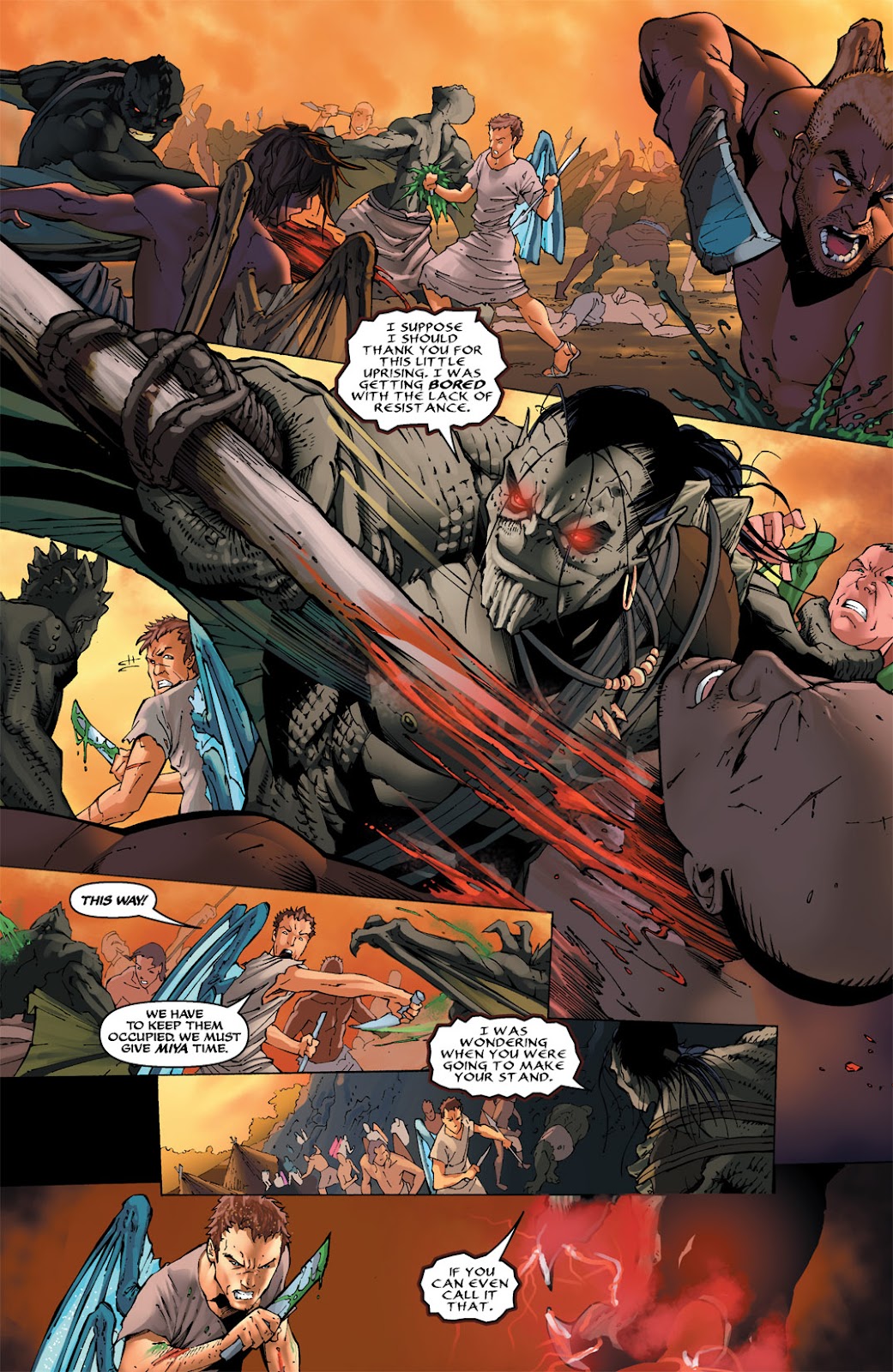 Michael Turner's Soulfire: Chaos Reign issue 3 - Page 8