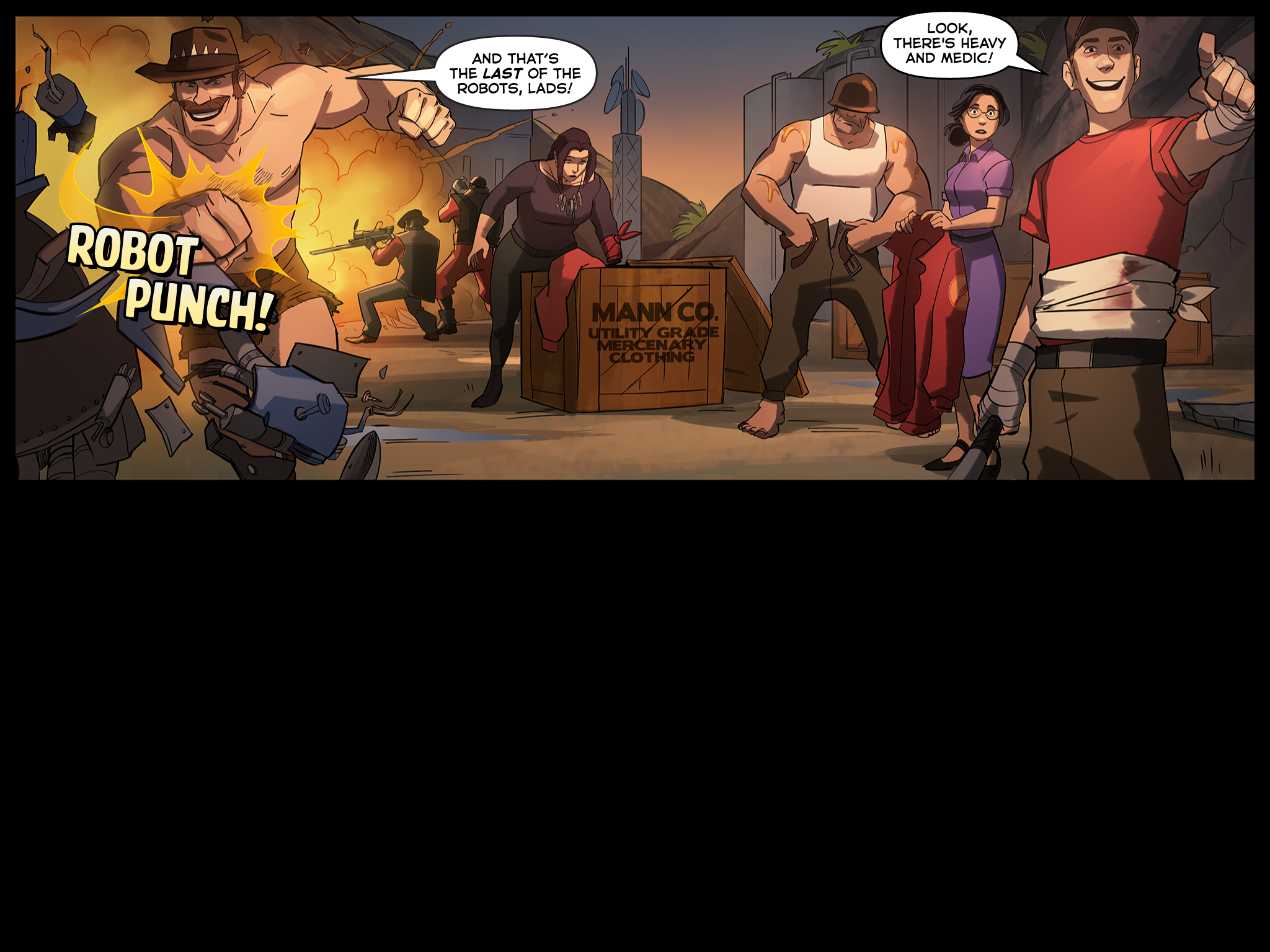 Read online Team Fortress 2 comic -  Issue #6 - 248