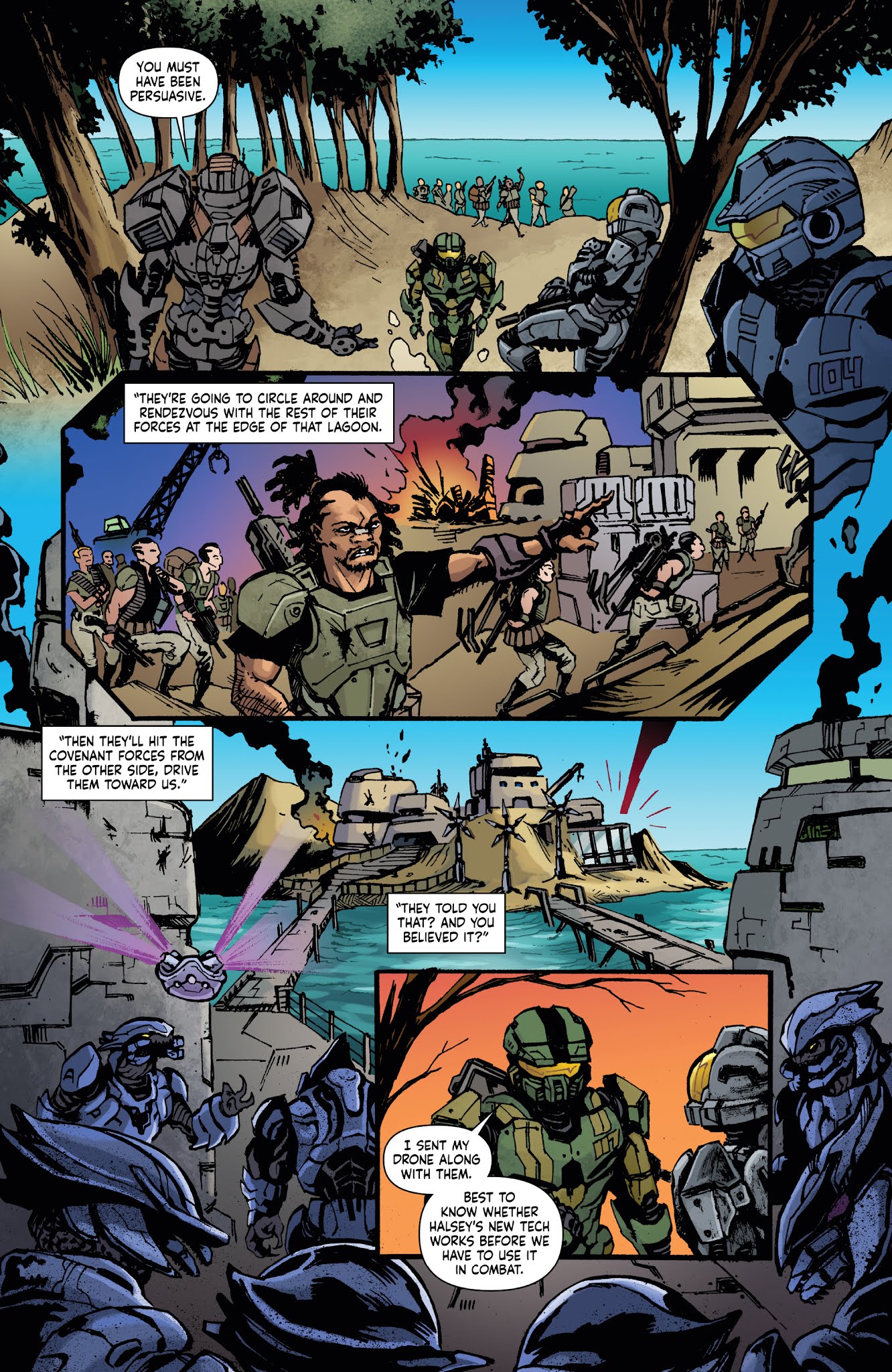 Read online Halo: Collateral Damage comic -  Issue #1 - 16