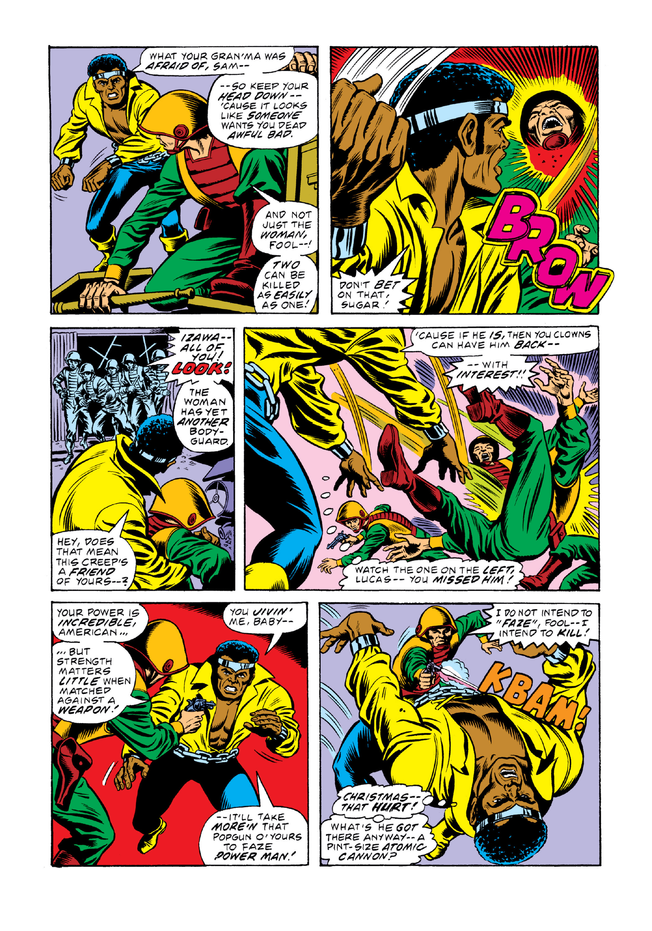 Read online Marvel Masterworks: Luke Cage, Power Man comic -  Issue # TPB 3 (Part 1) - 86