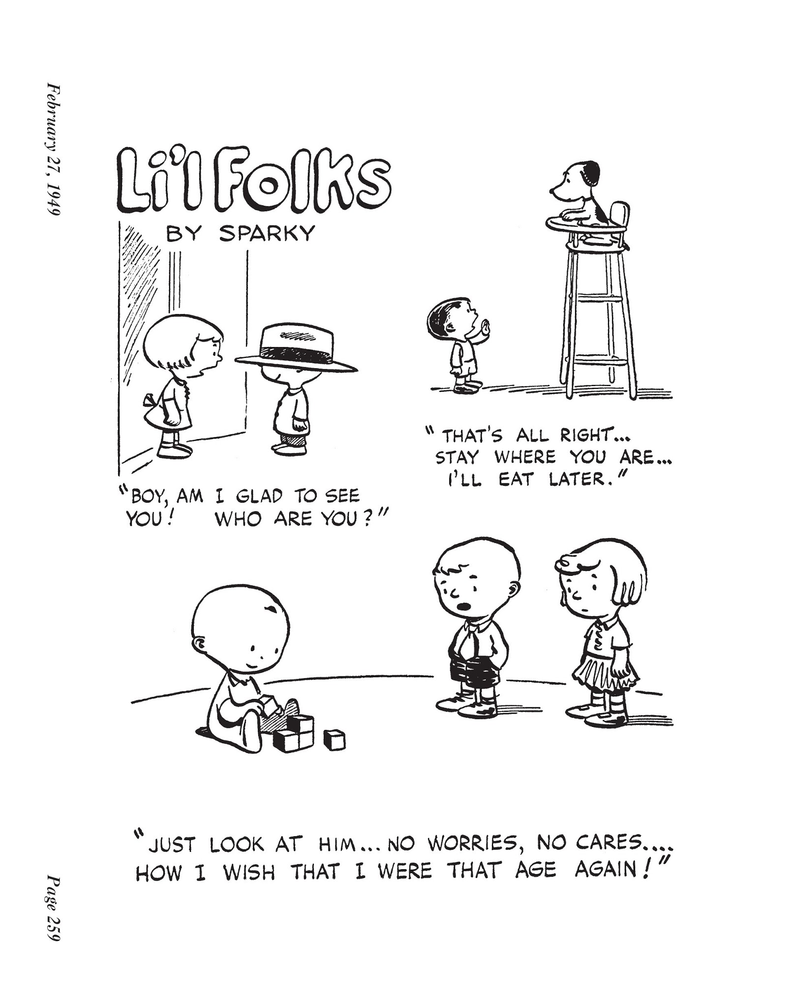 Read online The Complete Peanuts comic -  Issue # TPB 25 - 268