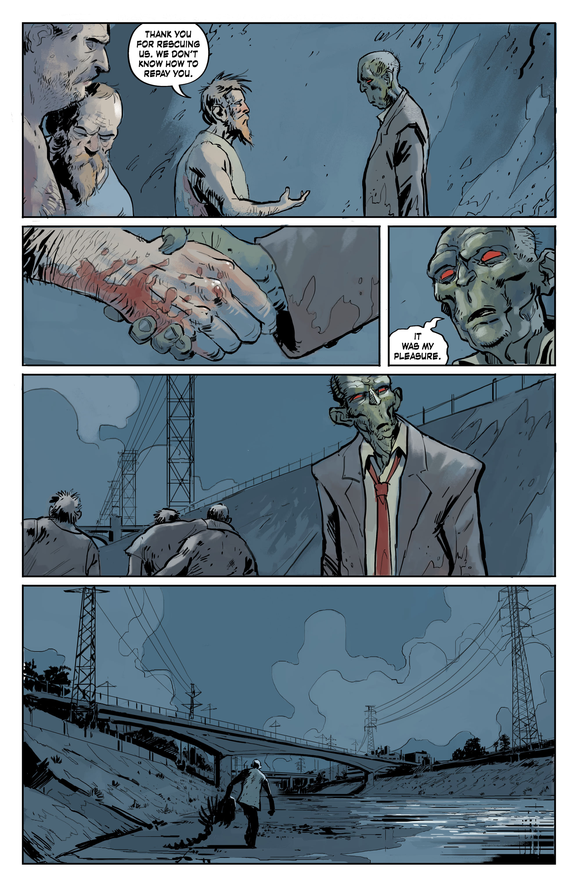 Read online Criminal Macabre: The Big Bleed Out comic -  Issue #4 - 4
