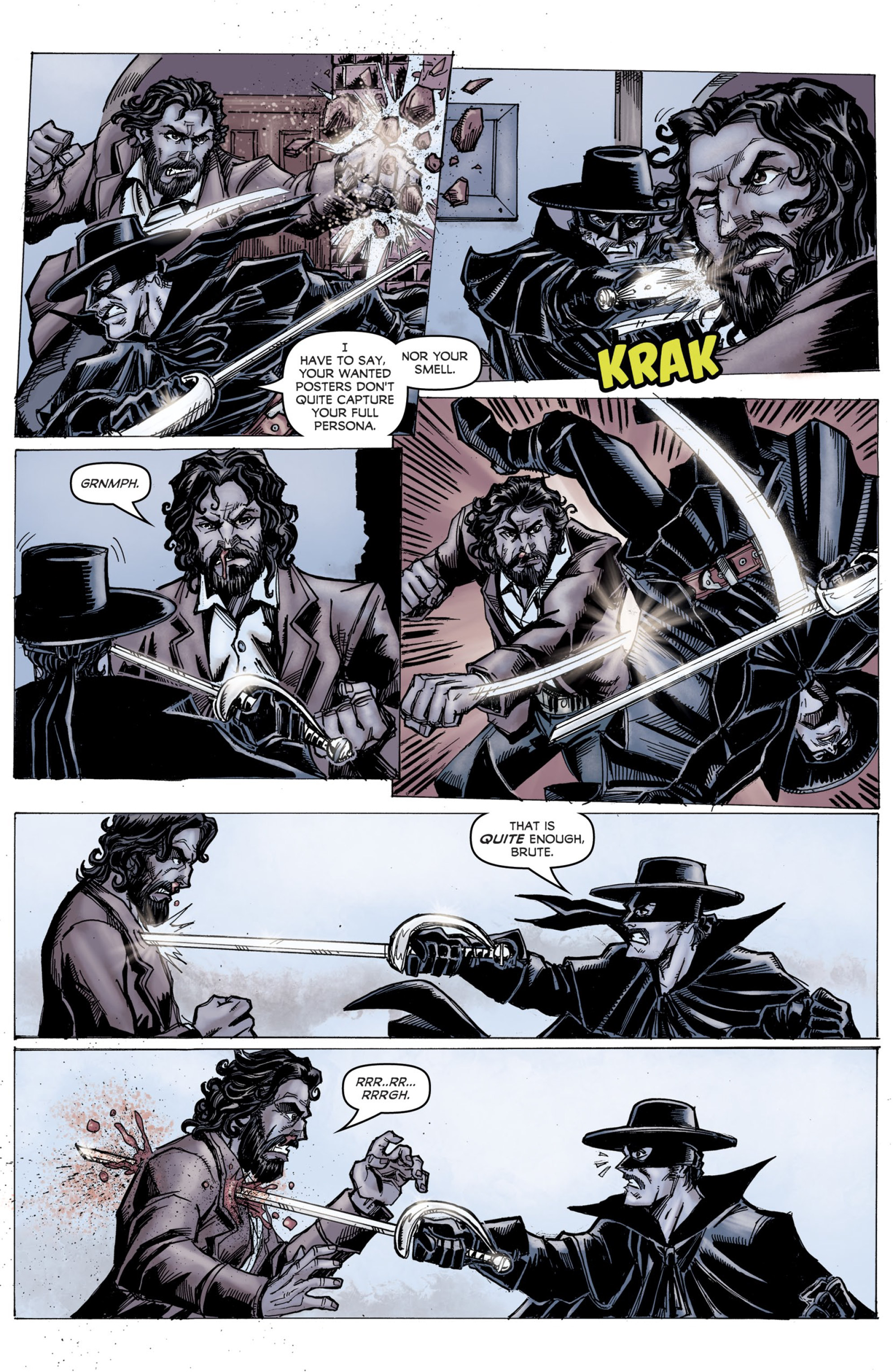 Read online Zorro: Rise of the Old Gods comic -  Issue #1 - 9