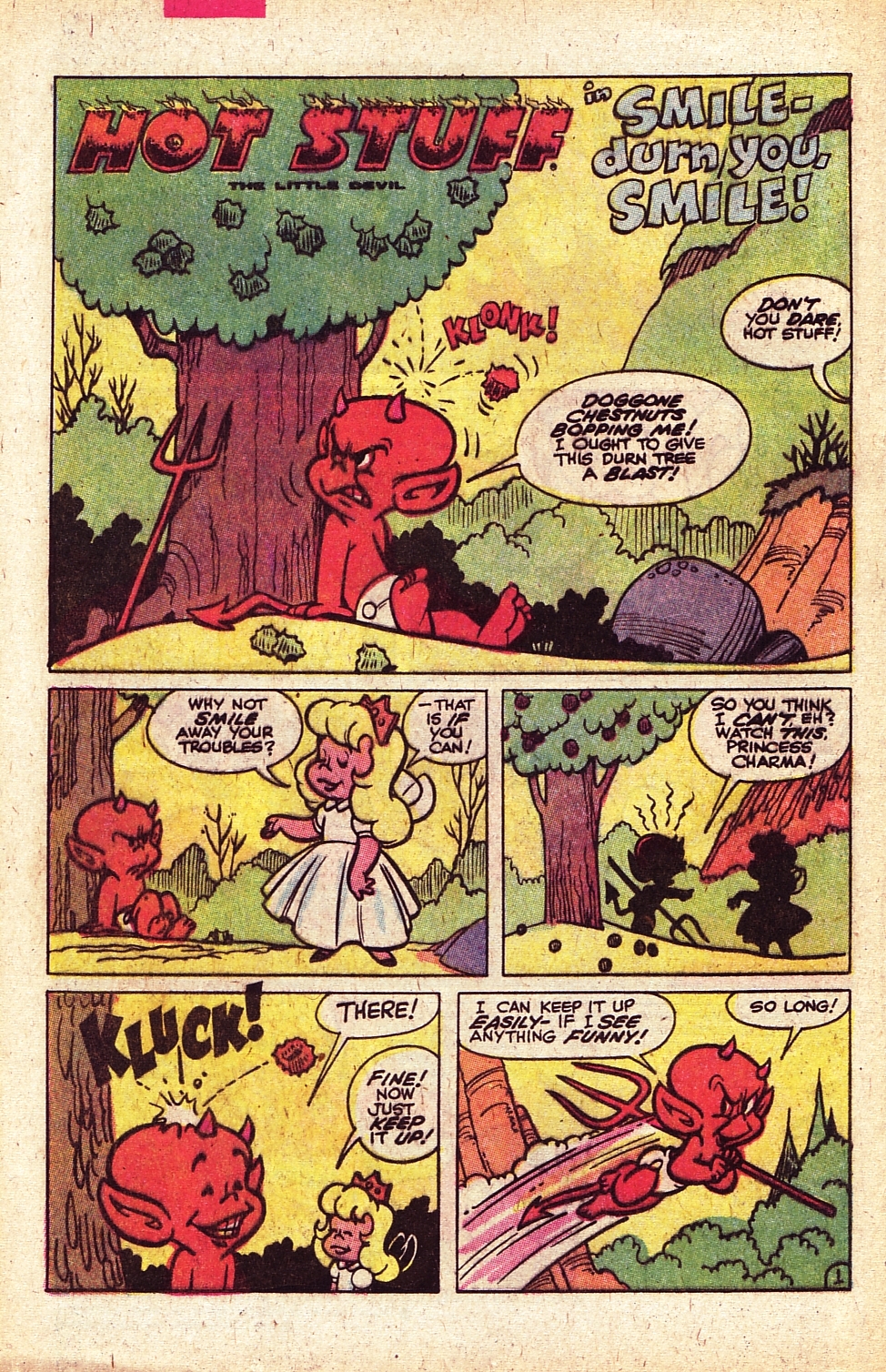 Read online Hot Stuff, the Little Devil comic -  Issue #155 - 12