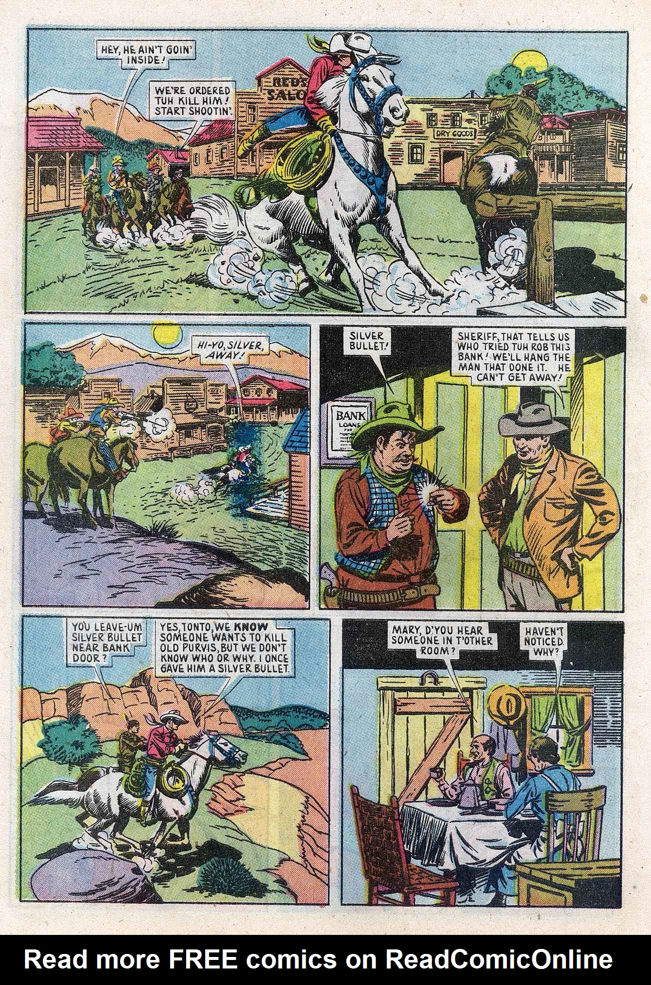 Read online The Lone Ranger (1948) comic -  Issue #27 - 36