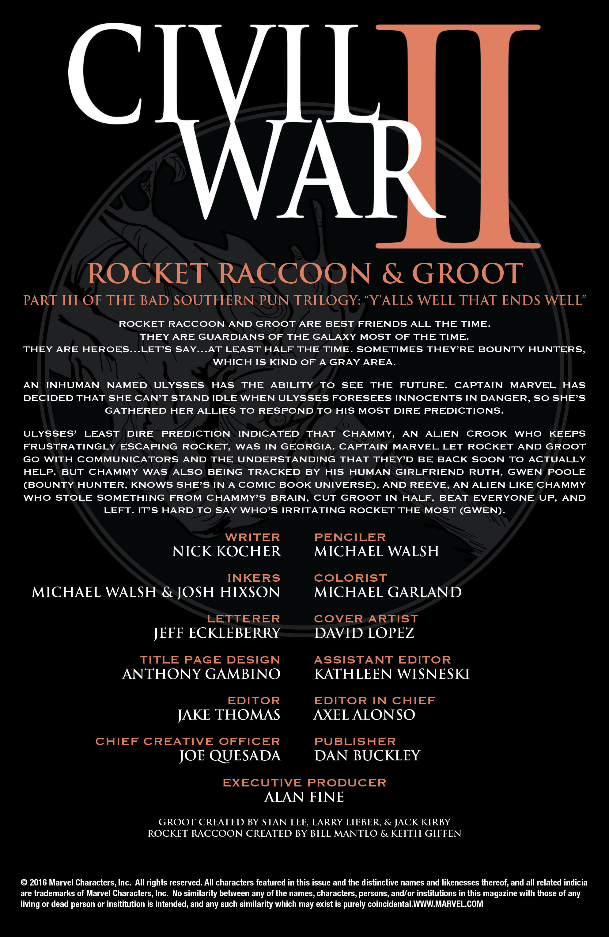 Read online Rocket Raccoon & Groot comic -  Issue #10 - 2