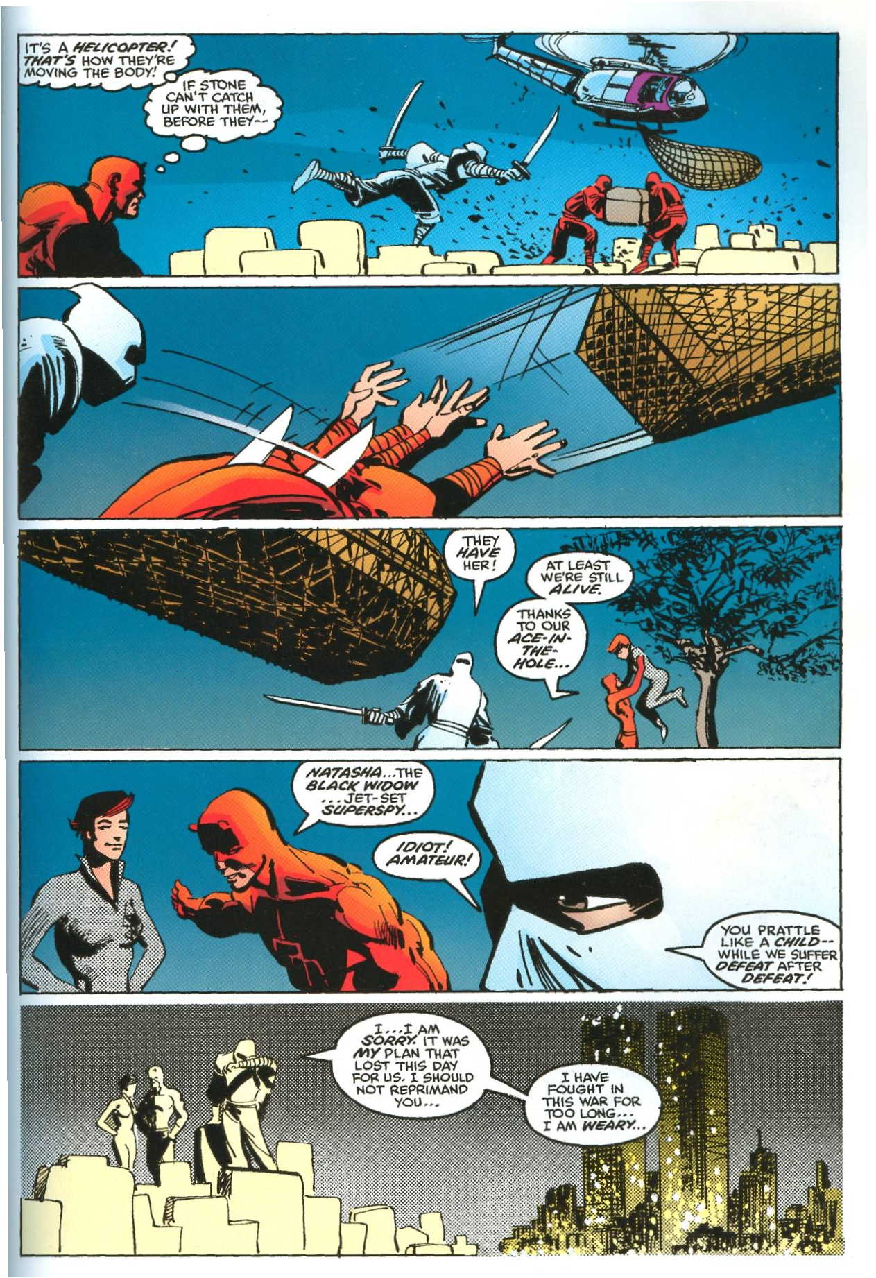 Read online Daredevil Visionaries: Frank Miller comic -  Issue # TPB 3 - 182