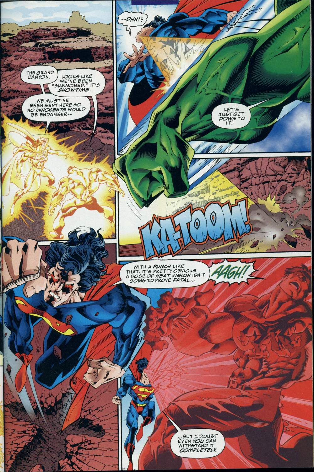 Read online DC Versus Marvel Comics comic -  Issue #3 - 30