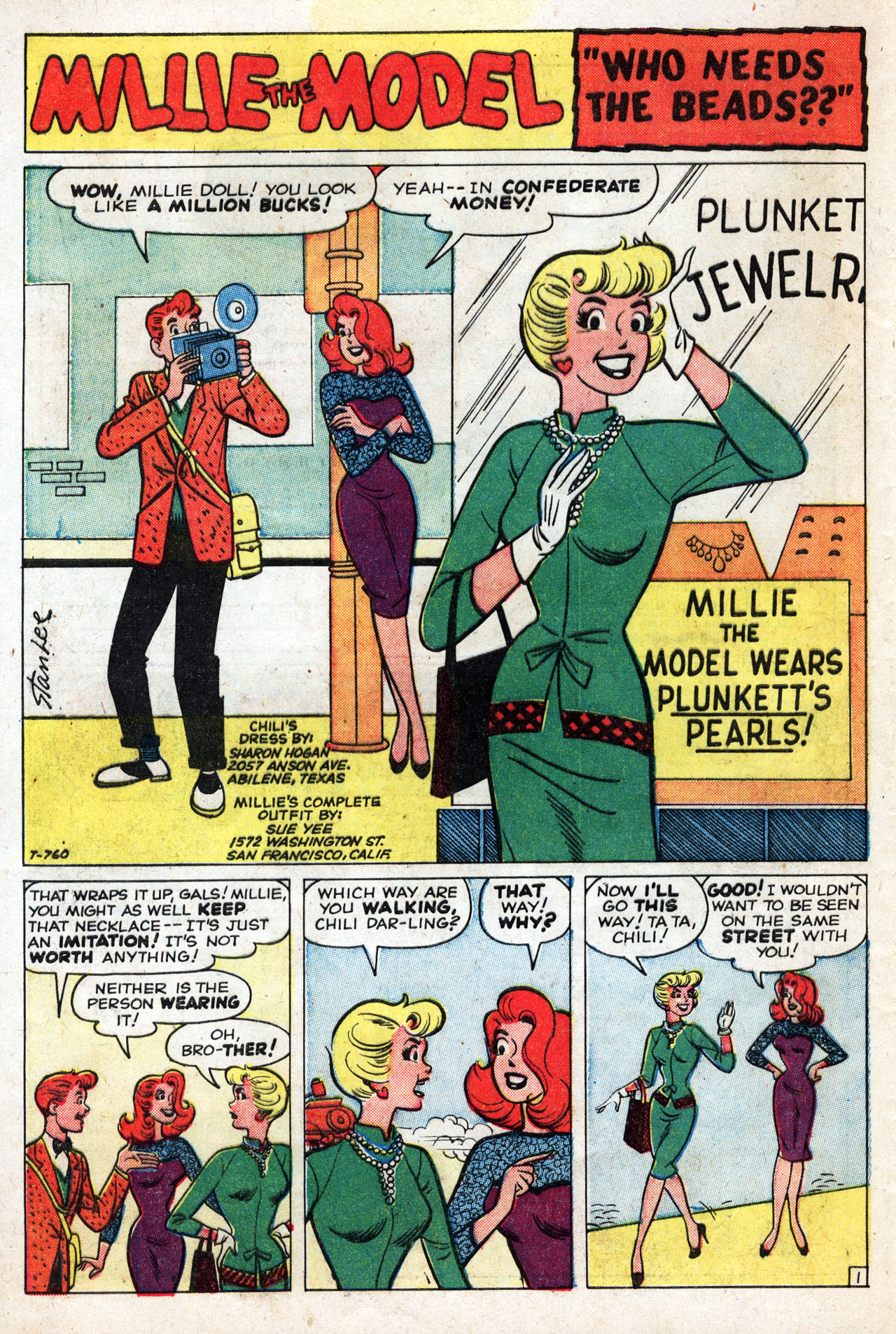 Read online Millie the Model comic -  Issue #97 - 28