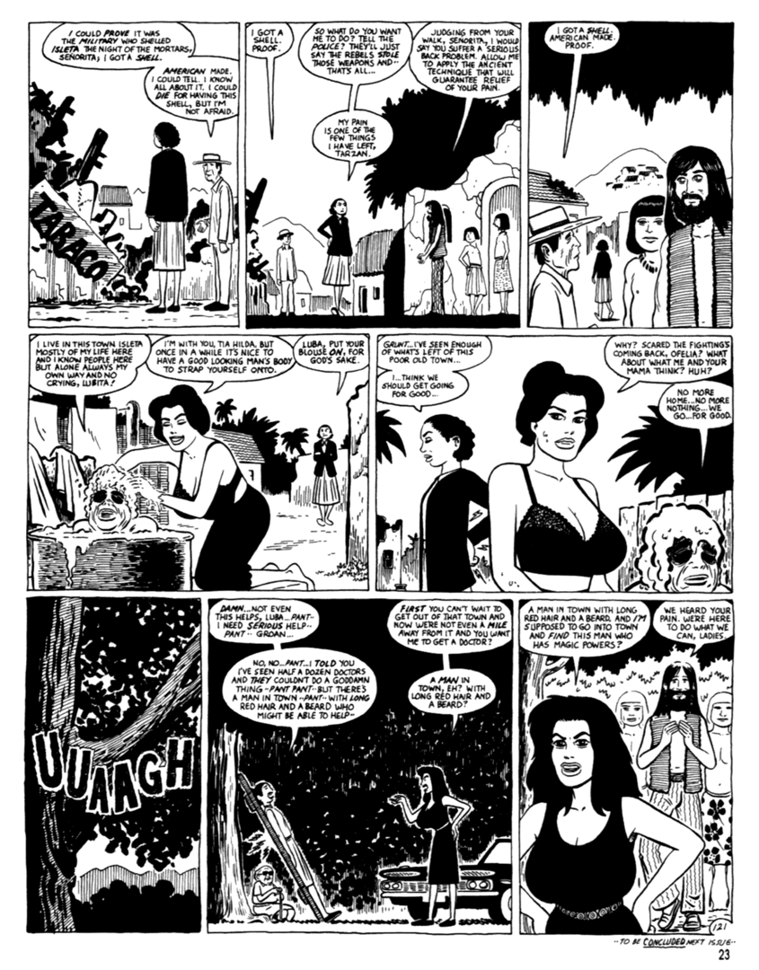 Read online Love and Rockets (1982) comic -  Issue #39 - 25