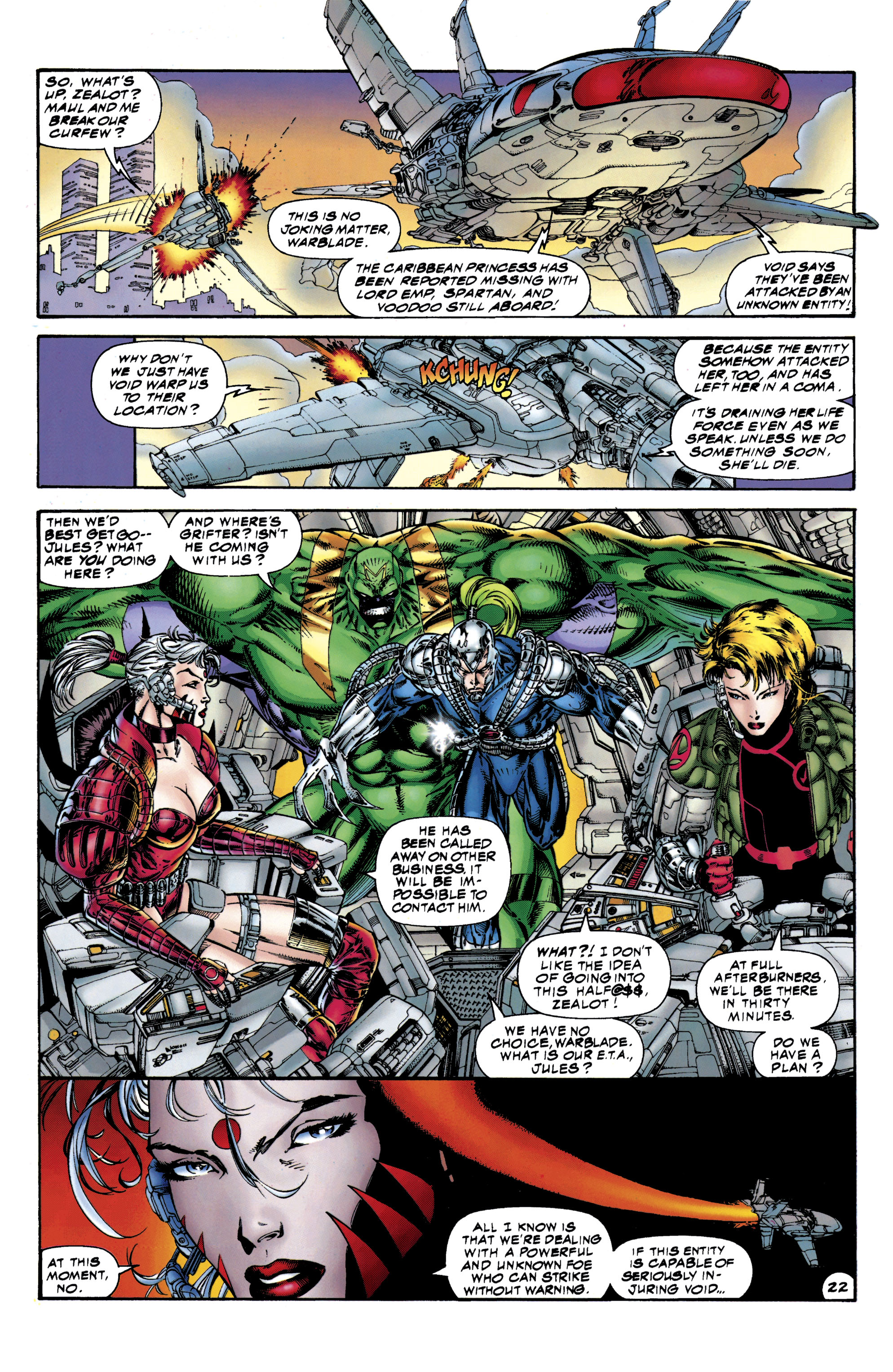 Read online WildC.A.T.s: Covert Action Teams comic -  Issue #8 - 23