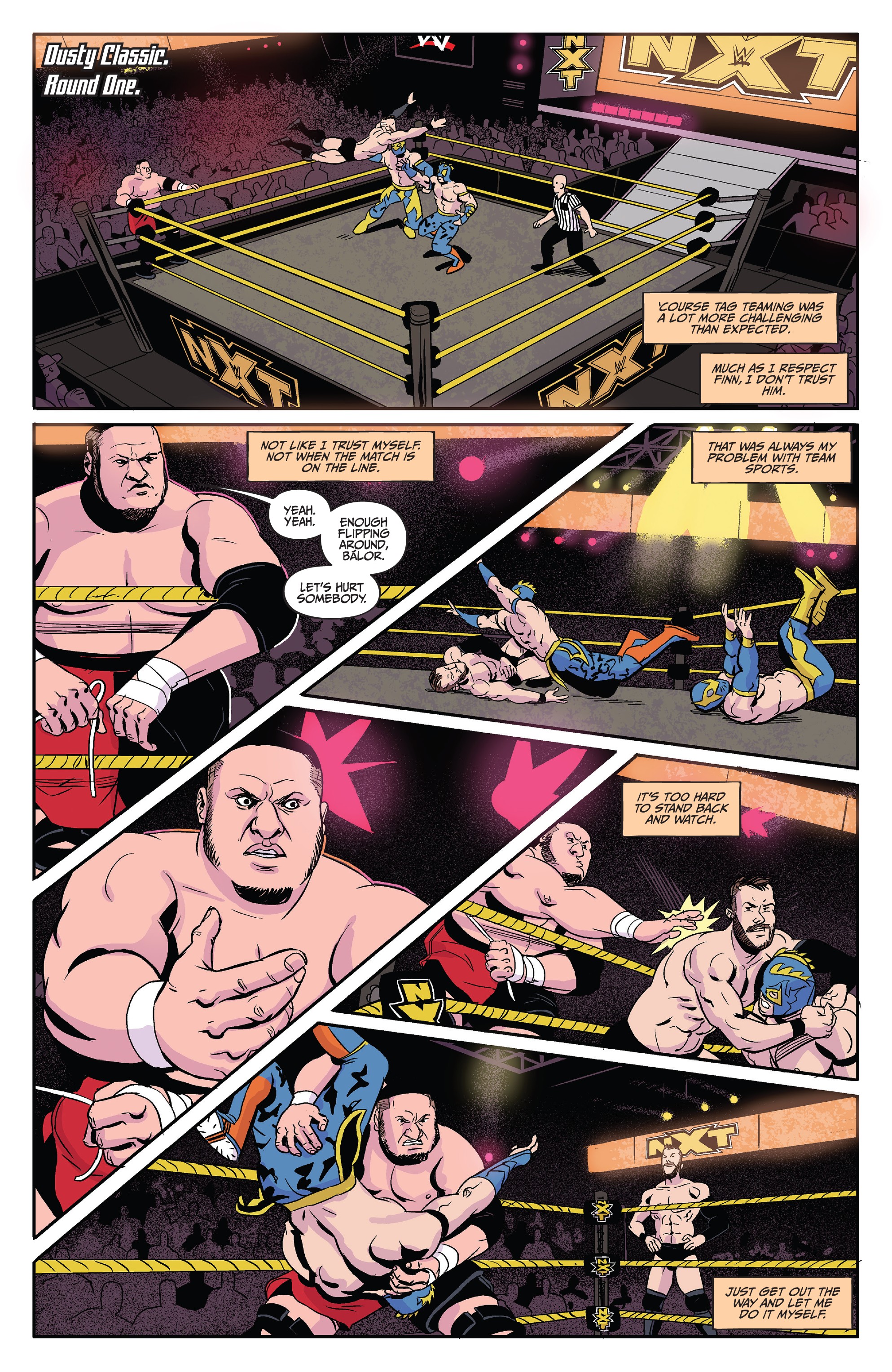 Read online WWE: NXT Takeover comic -  Issue # TPB - 42