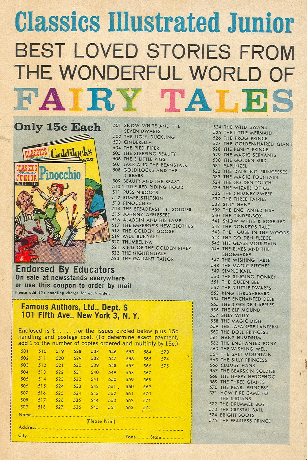 Read online Classics Illustrated Junior comic -  Issue #575 - 36