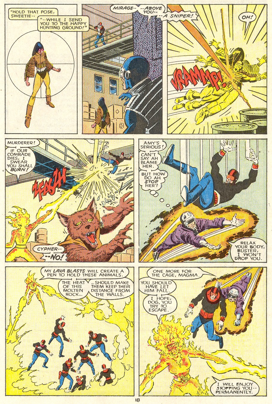 The New Mutants Issue #54 #61 - English 19