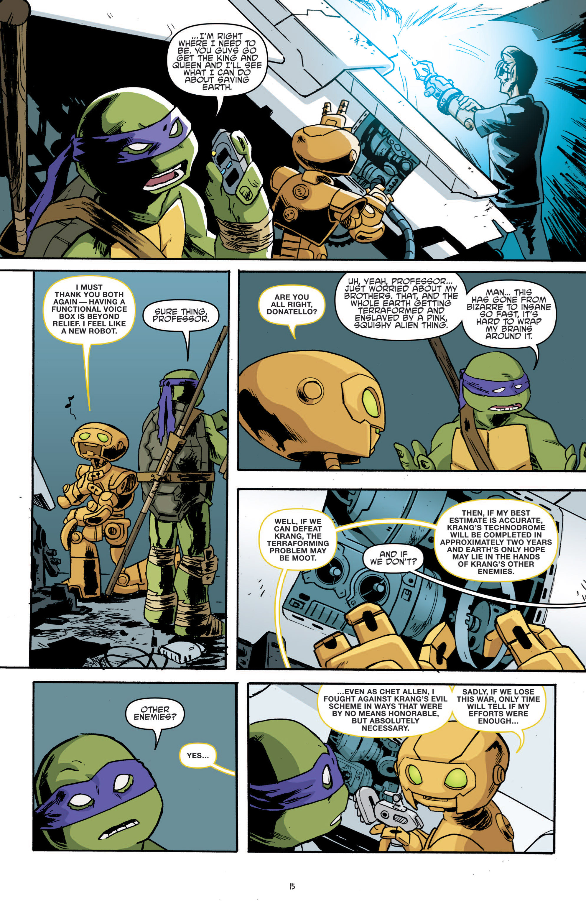 Read online Teenage Mutant Ninja Turtles (2011) comic -  Issue #19 - 19