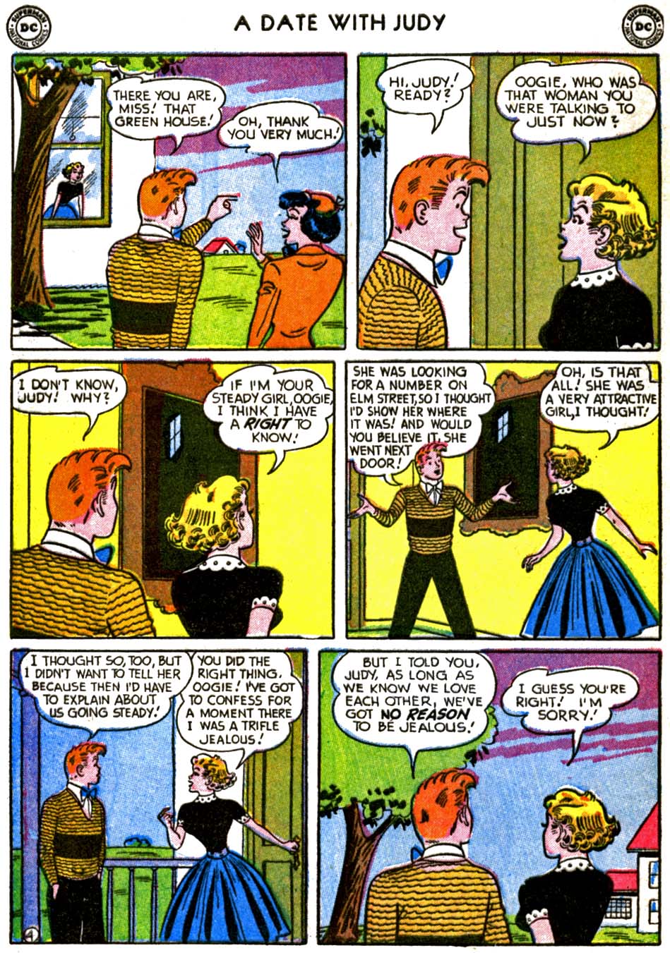Read online A Date with Judy comic -  Issue #40 - 6