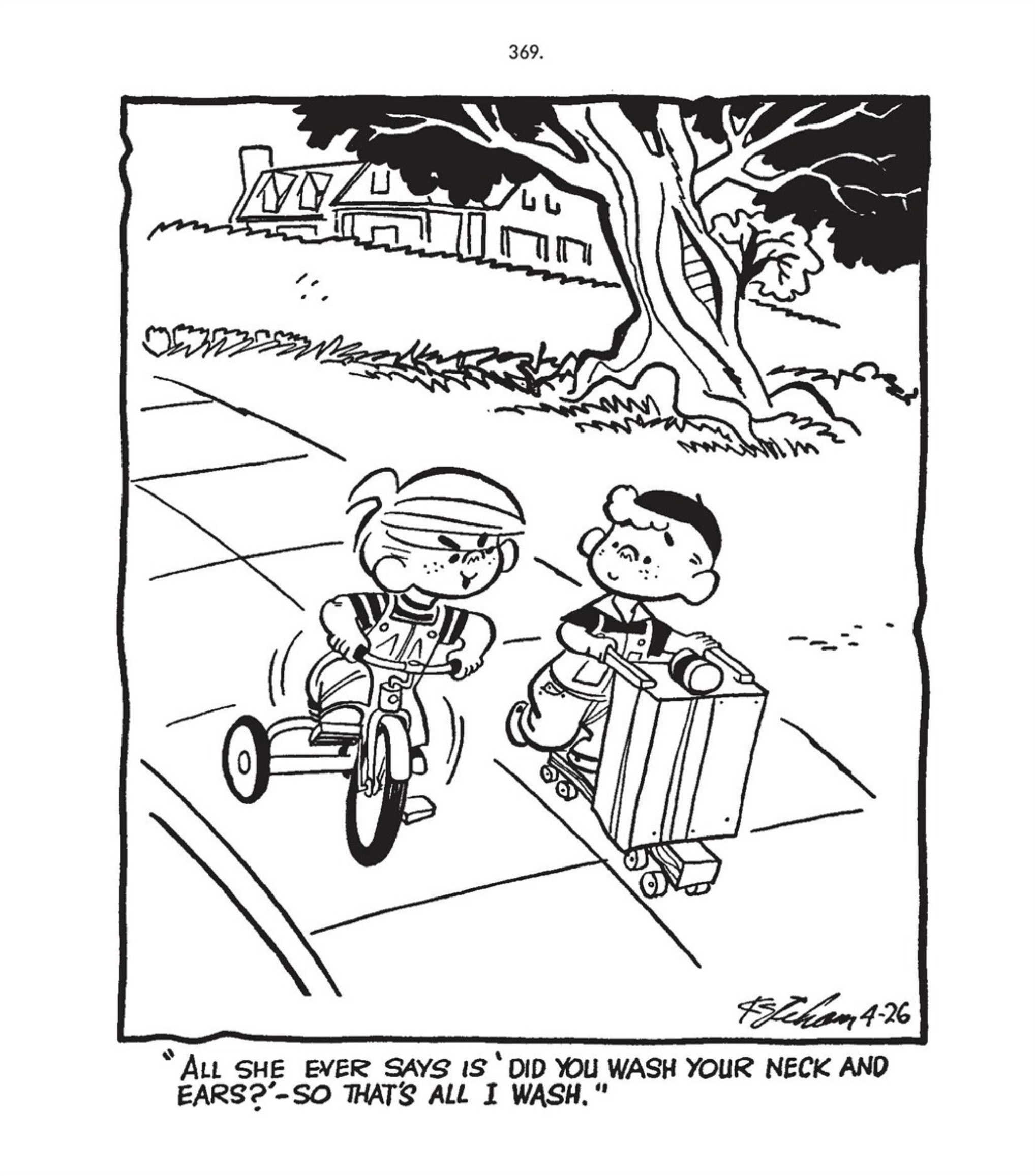 Read online Hank Ketcham's Complete Dennis the Menace comic -  Issue # TPB 1 (Part 4) - 95
