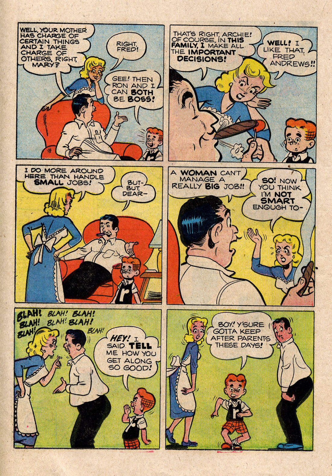 Read online Little Archie (1956) comic -  Issue #1 - 16