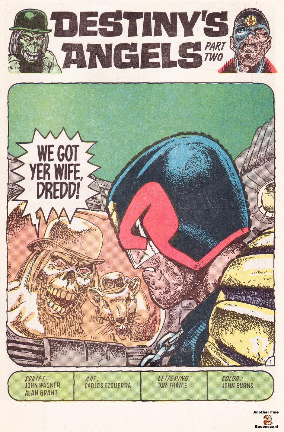Read online Judge Dredd (1983) comic -  Issue #32 - 3