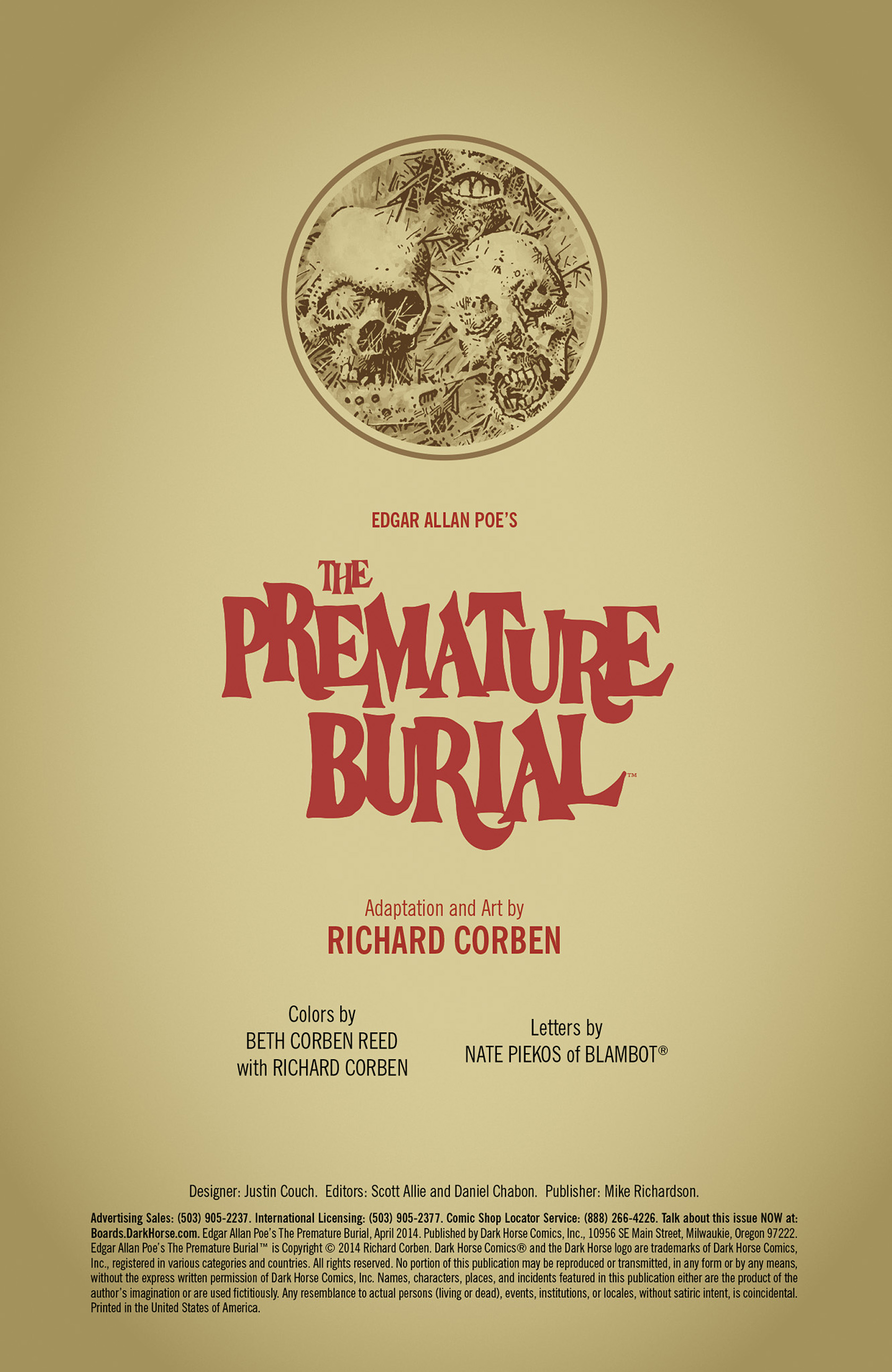 Read online Edgar Allan Poe's The Premature Burial comic -  Issue # Full - 2