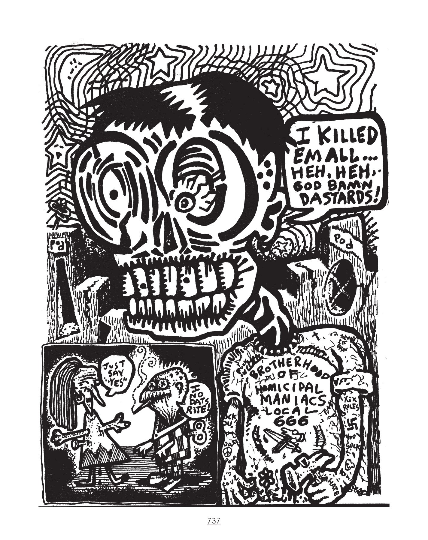 Read online NEWAVE! The Underground Mini Comix of the 1980's comic -  Issue # TPB (Part 8) - 6