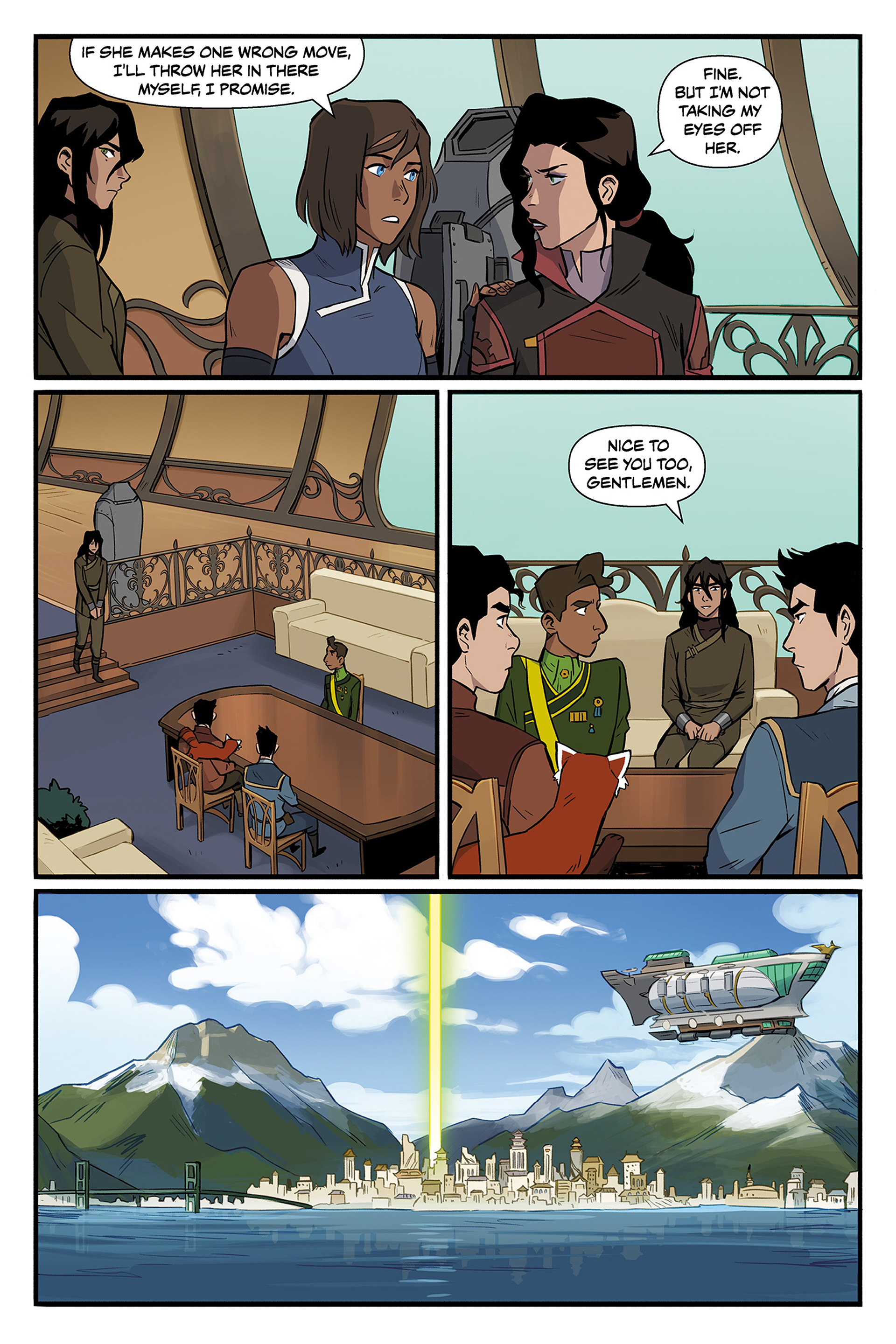 Read online The Legend of Korra: Ruins of the Empire Omnibus comic -  Issue # TPB (Part 1) - 50