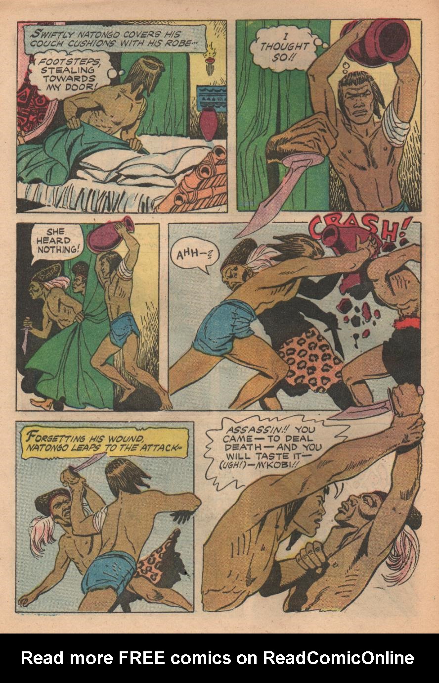 Read online Tarzan (1948) comic -  Issue #85 - 32