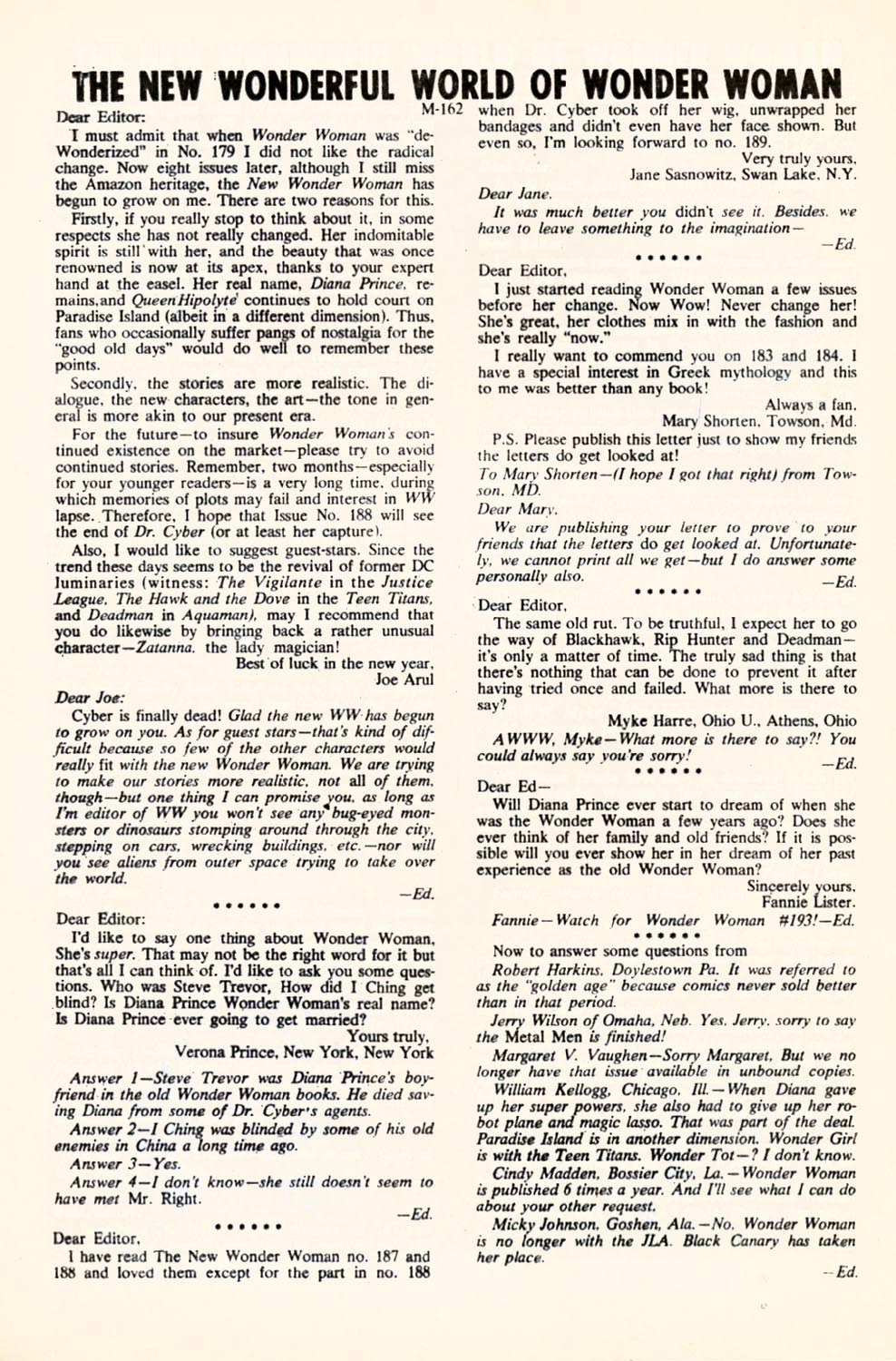 Read online Wonder Woman (1942) comic -  Issue #190 - 20