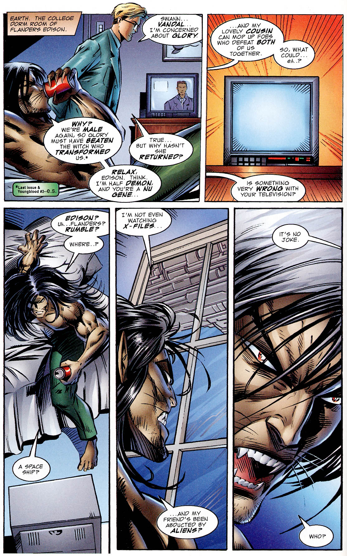 Read online Glory comic -  Issue #9 - 14