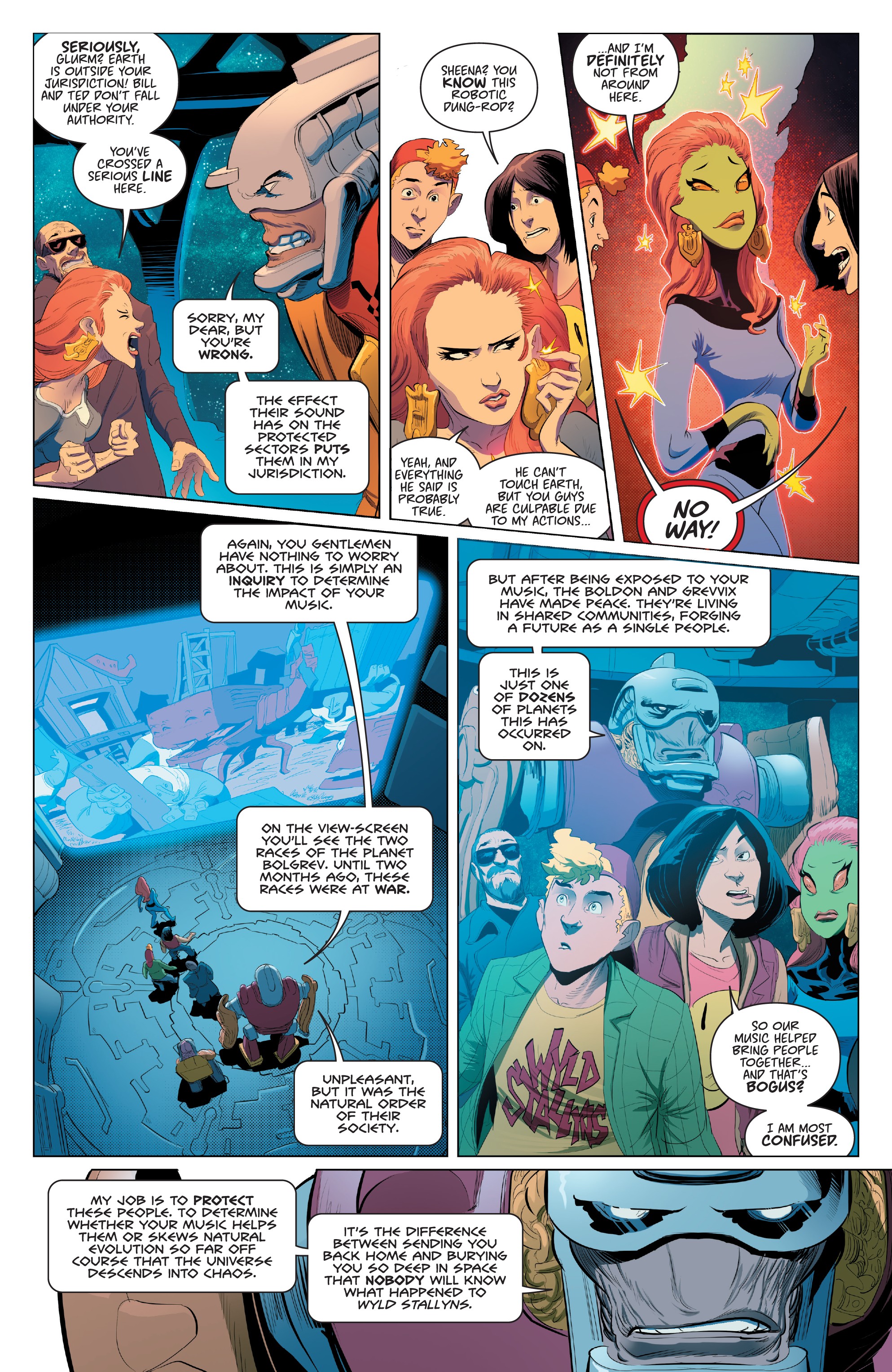 Read online Bill & Ted Save the Universe comic -  Issue # _TPB - 19