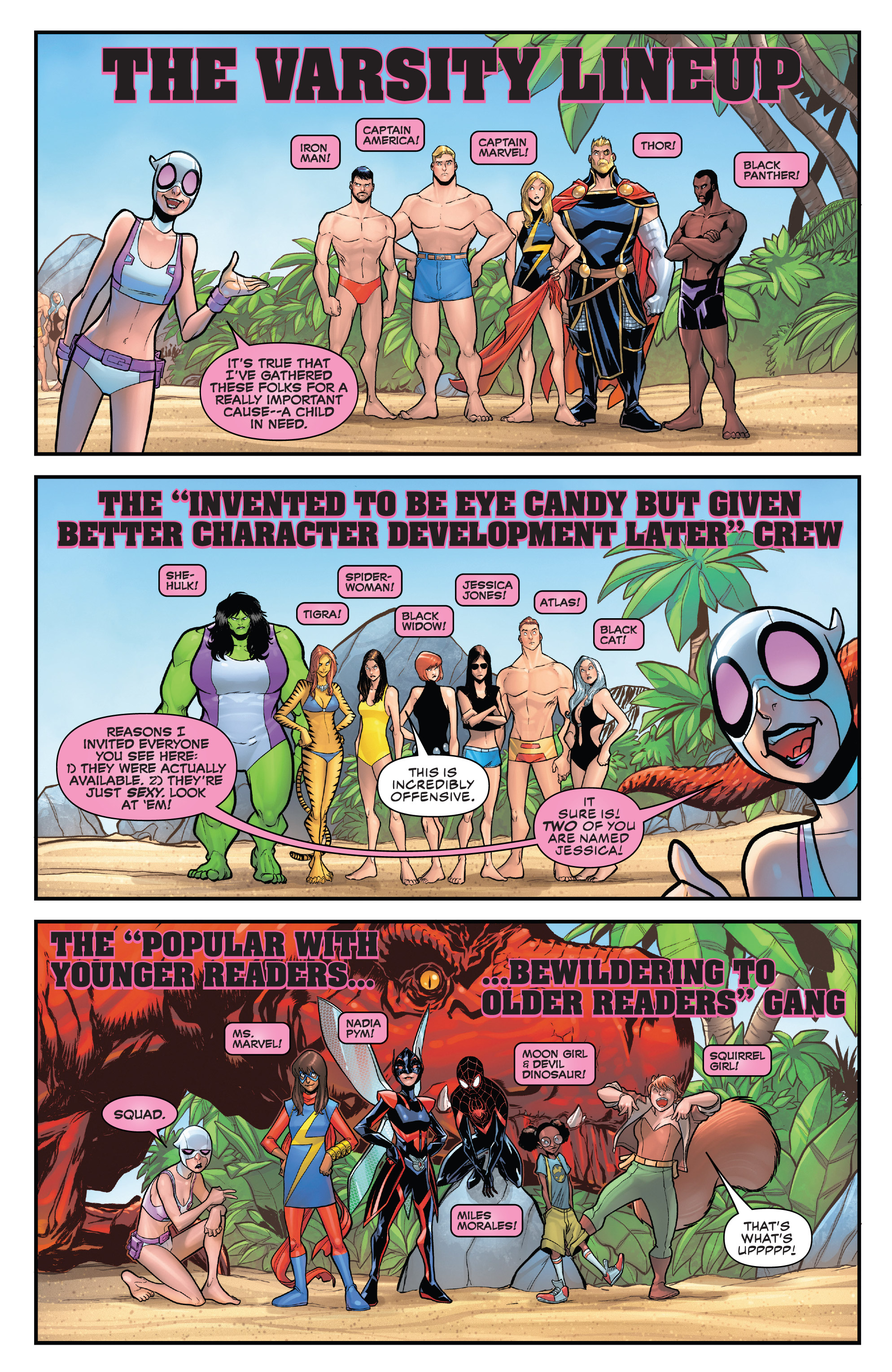 Read online Gwenpool Strikes Back comic -  Issue #3 - 10