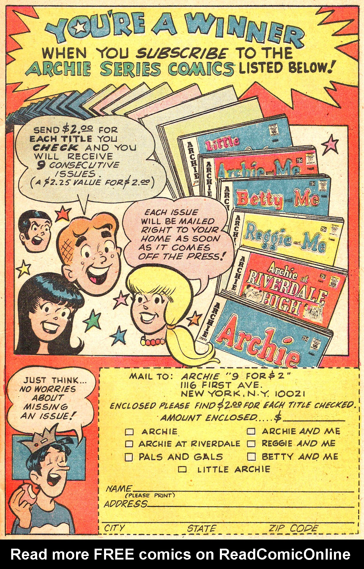 Read online Sabrina The Teenage Witch (1971) comic -  Issue #21 - 32