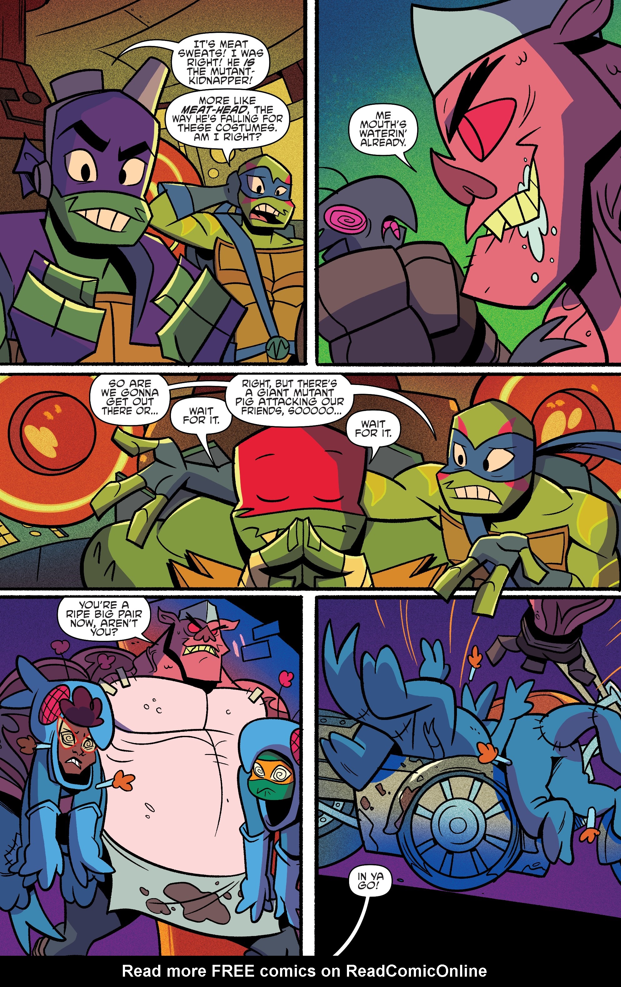 Read online Rise of the Teenage Mutant Ninja Turtles comic -  Issue #4 - 8
