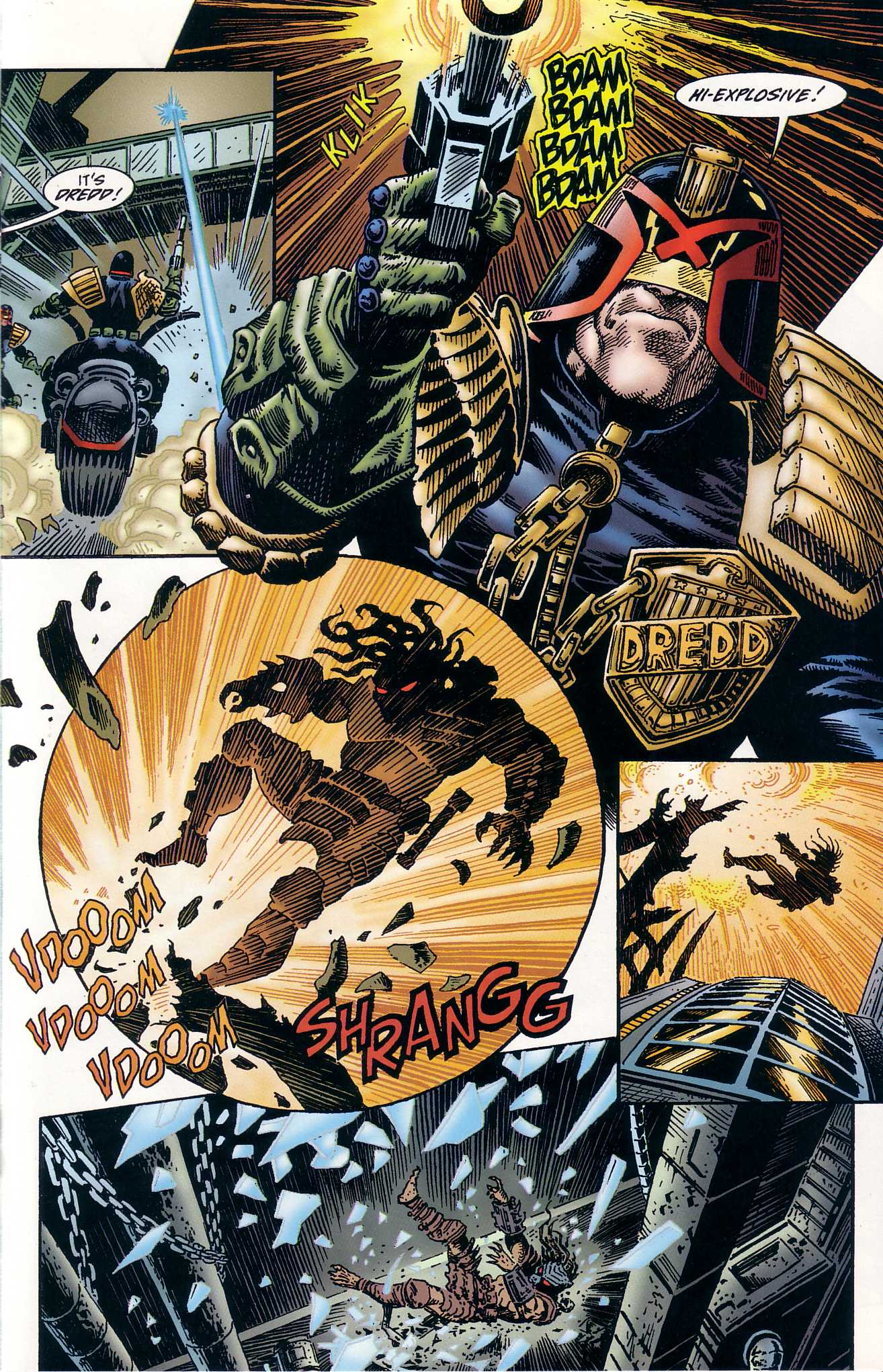 Read online Predator Versus Judge Dredd comic -  Issue #1 - 13