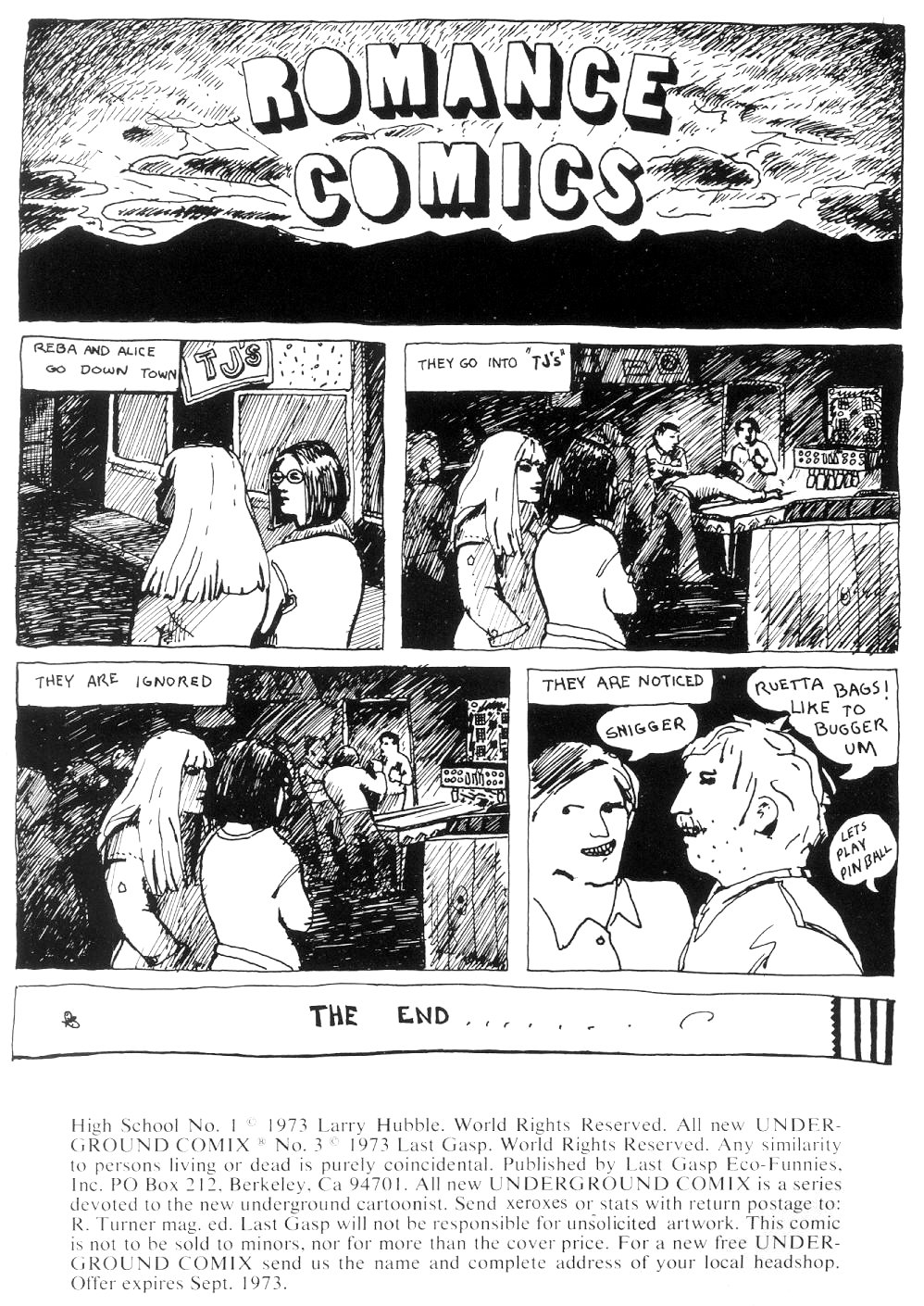 Read online All New Underground Comix comic -  Issue #3 - 2