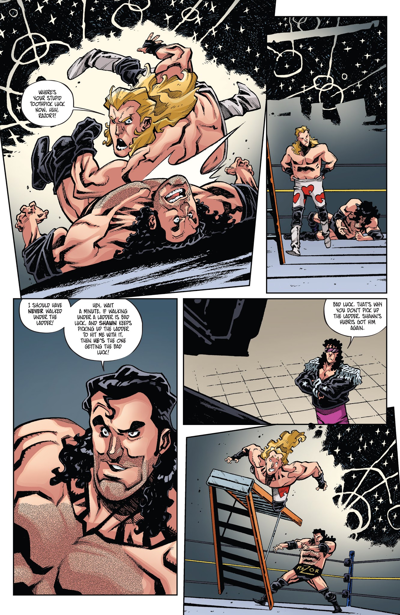 Read online WWE: Wrestlemania 2017 Special comic -  Issue # Full - 9