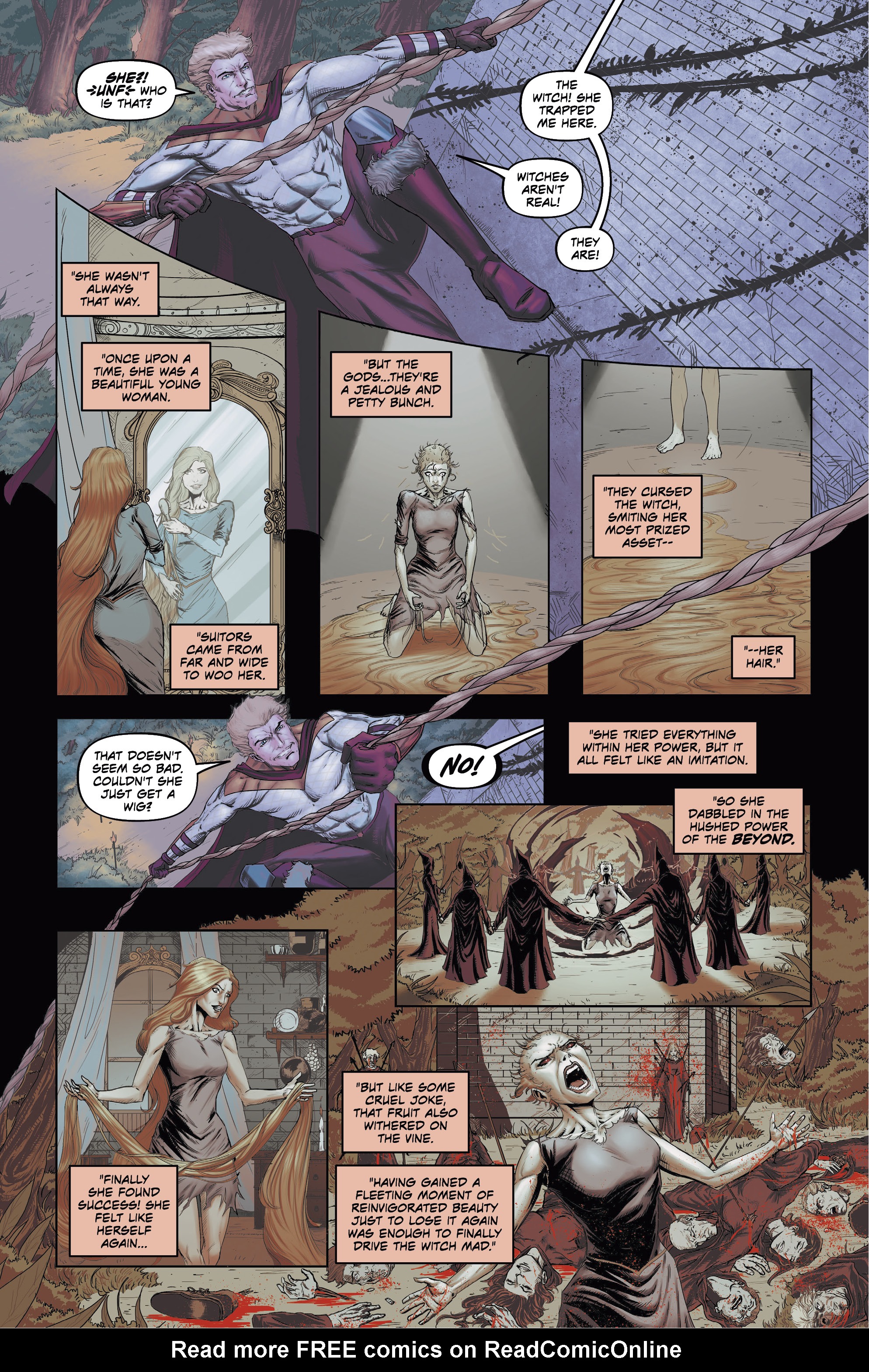 Read online Grimm Tales from the Cave comic -  Issue # TPB - 121