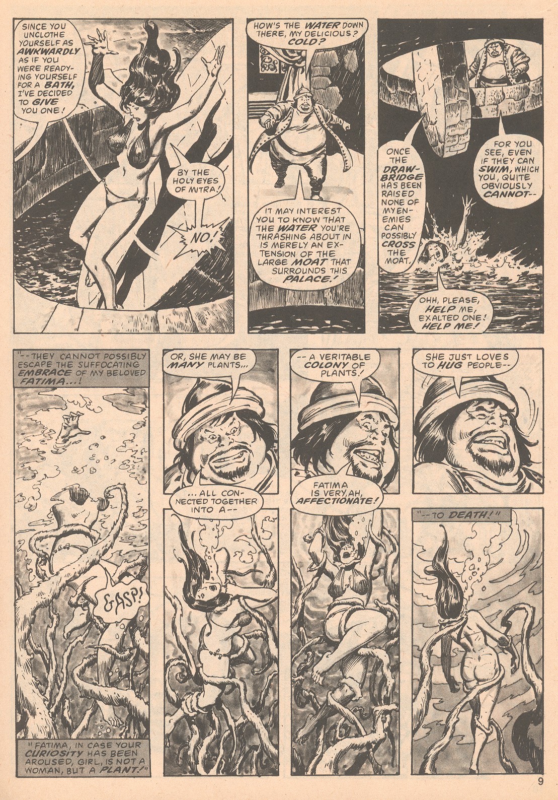 Read online The Savage Sword Of Conan comic -  Issue #63 - 9