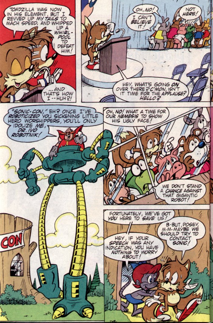 Read online Sonic The Hedgehog In Your Face Special comic -  Issue # Full - 37