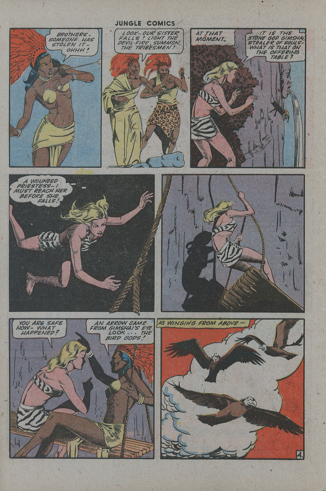 Read online Jungle Comics comic -  Issue #64 - 46