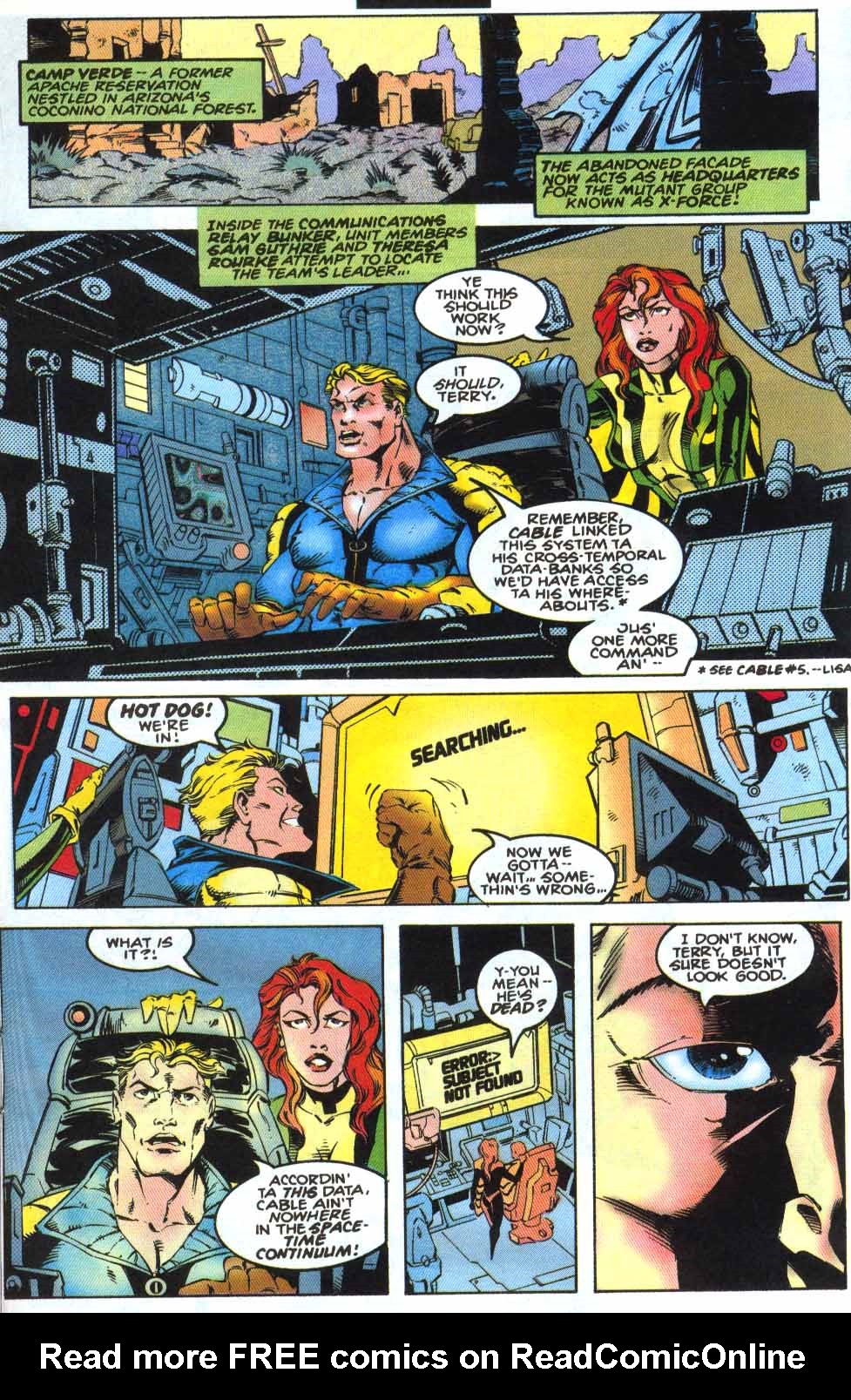 Read online Cable (1993) comic -  Issue #14 - 14