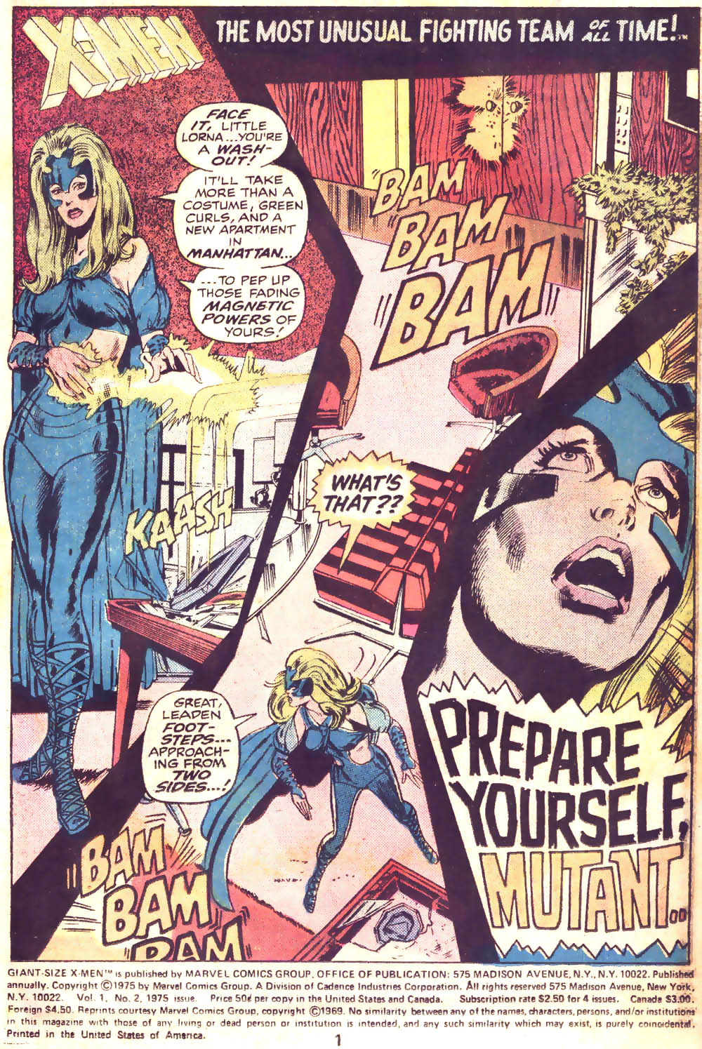 Read online Giant-Size X-Men comic -  Issue #2 - 2