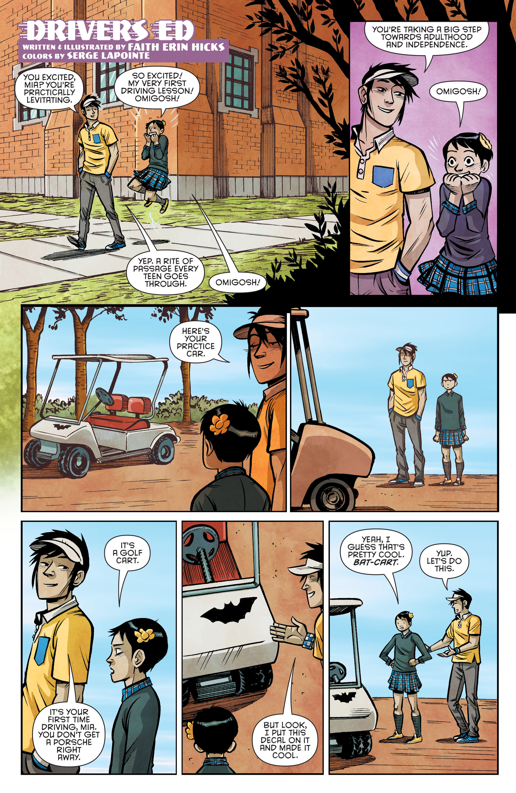 Read online Gotham Academy comic -  Issue #18 - 20