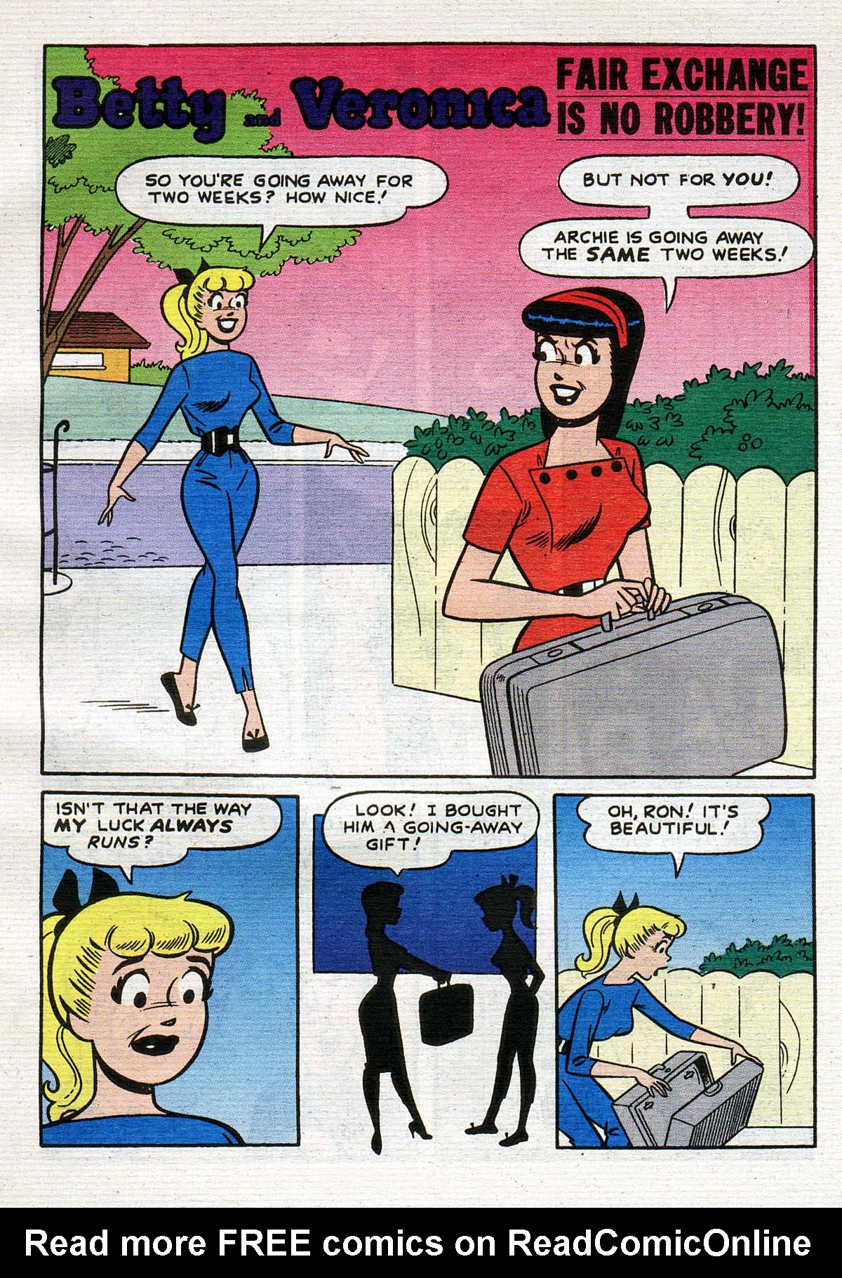 Read online Betty and Veronica Digest Magazine comic -  Issue #54 - 10
